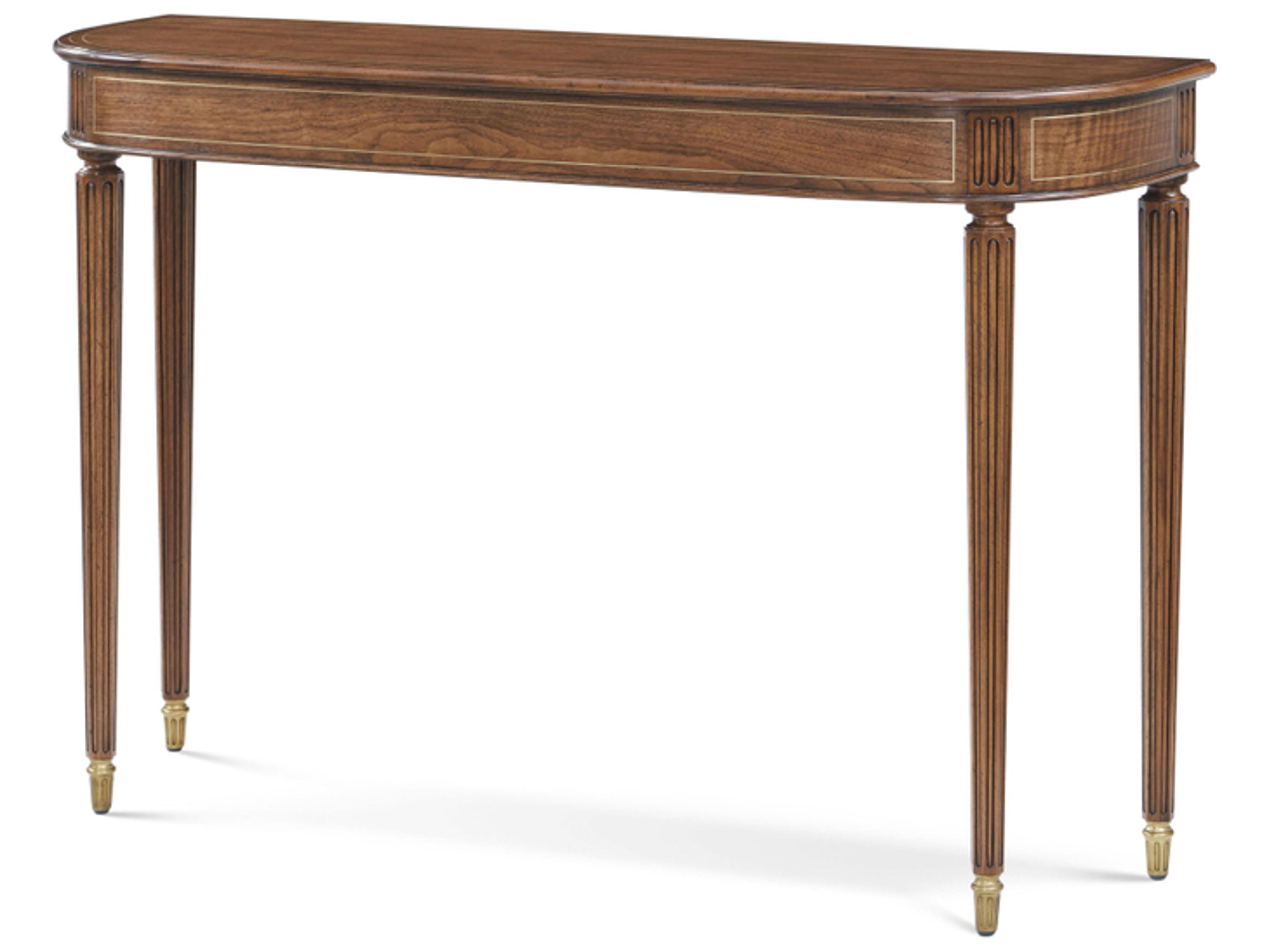 Theodore Alexander Althorp Living History Rectangular Wood Console Table