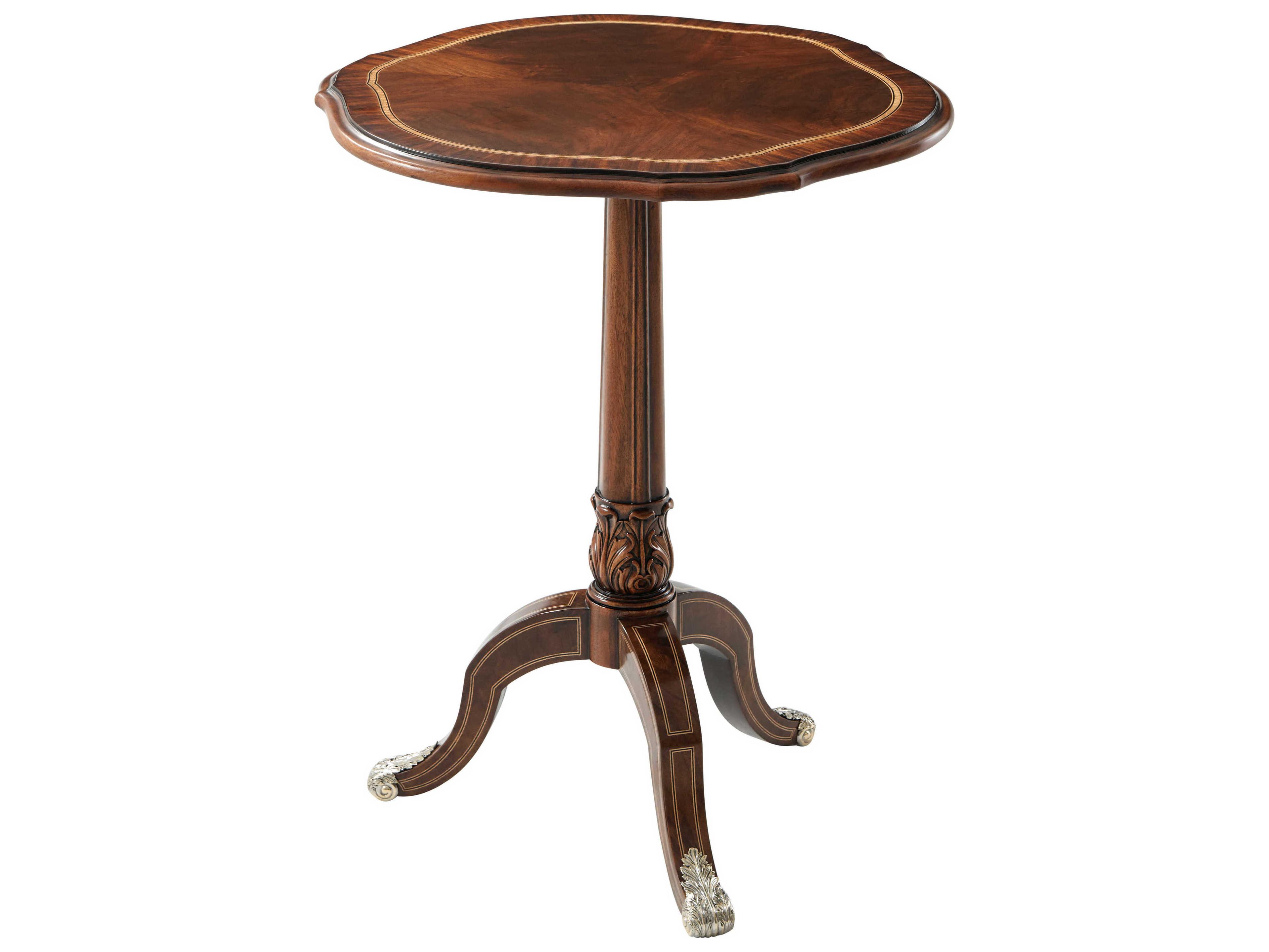 Theodore Alexander Stephen Church Wood Oxford Millard End Table