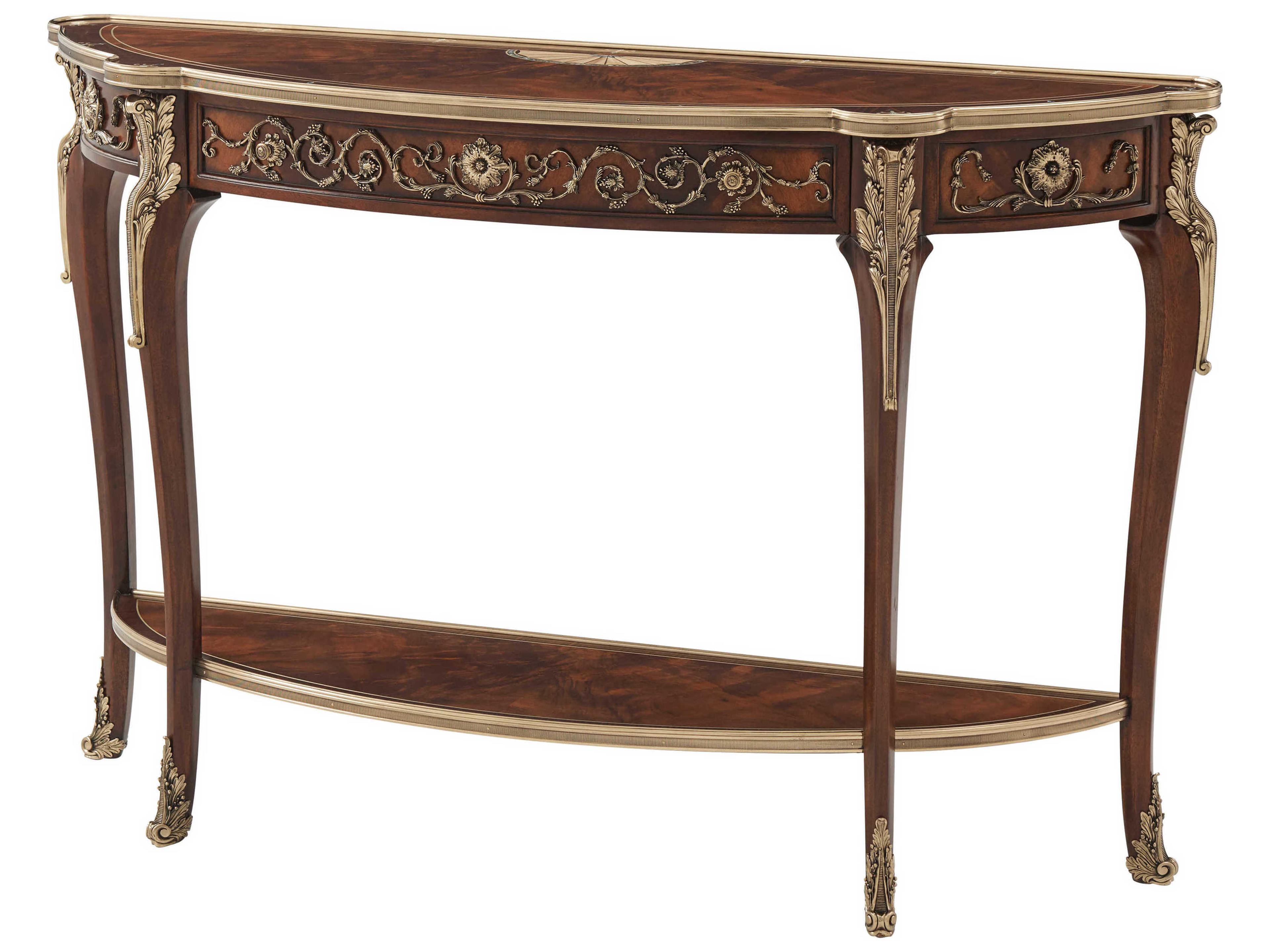 Theodore Alexander Stephen Church Wood Clean Ramsey Melina Console Table