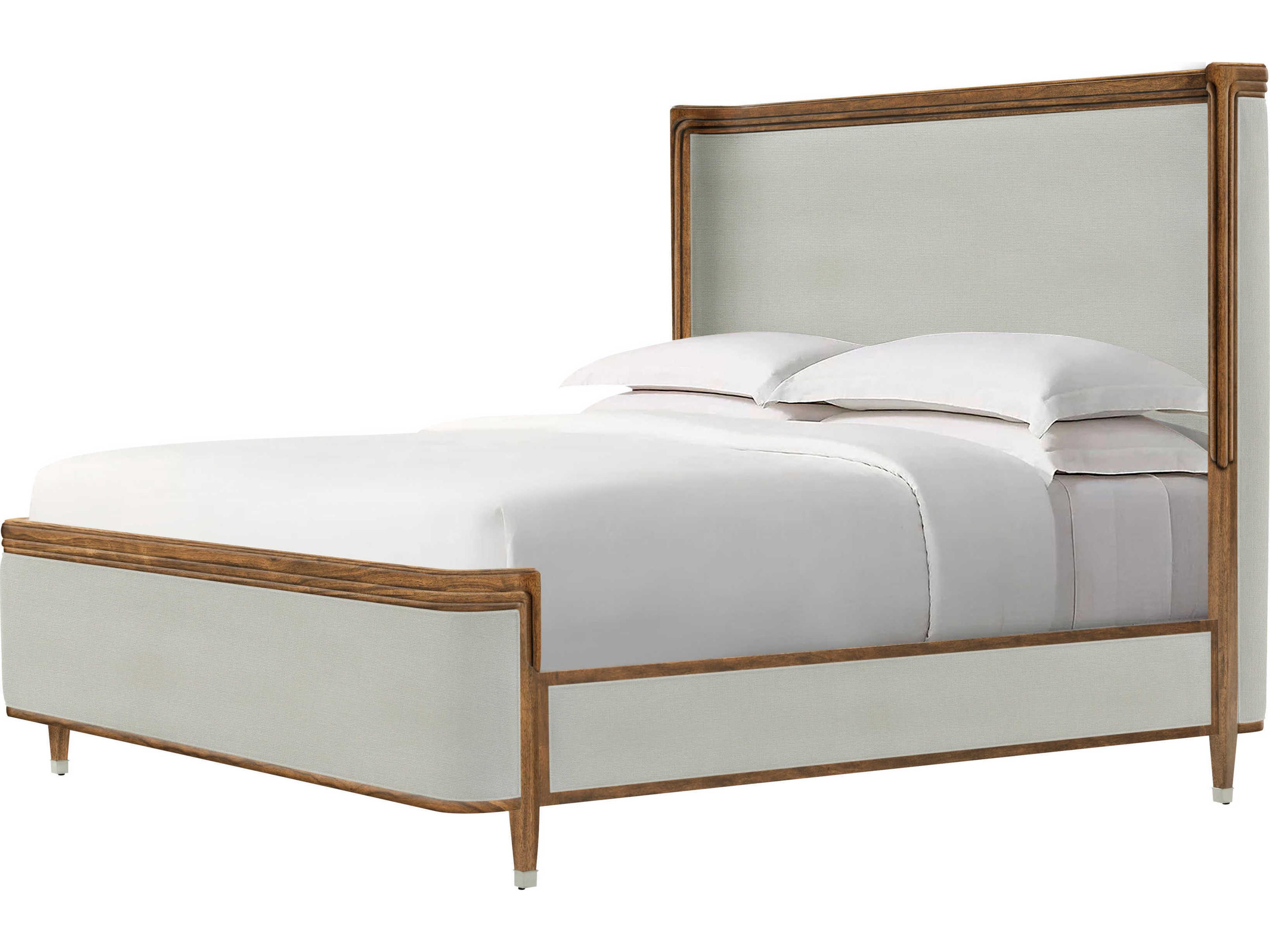 Theodore Alexander Dorchester Mayfair Brown Wood Dorchester California King Platform Bed