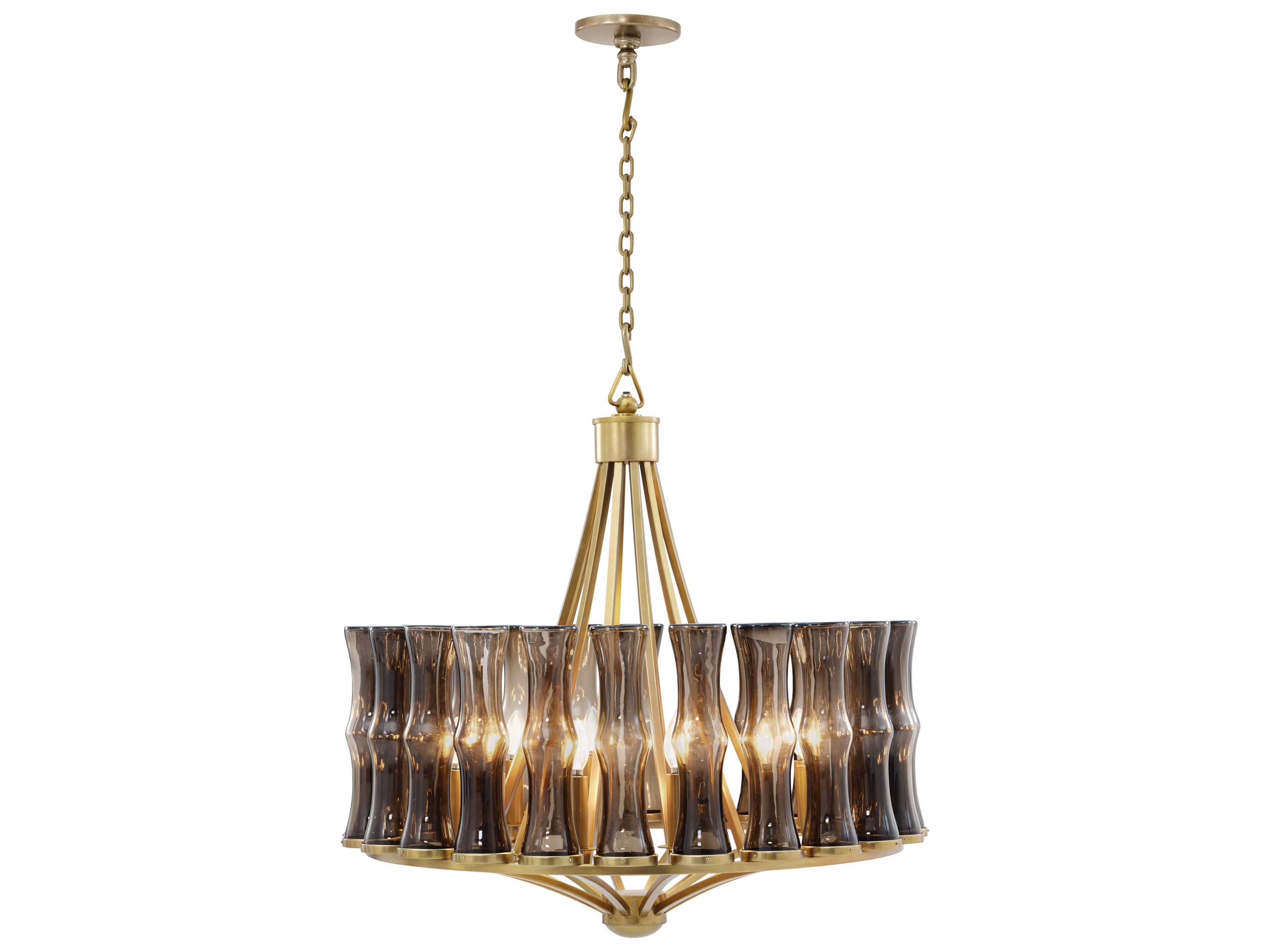 Theodore Alexander Ta Illuminations Gold Drum Chandelier