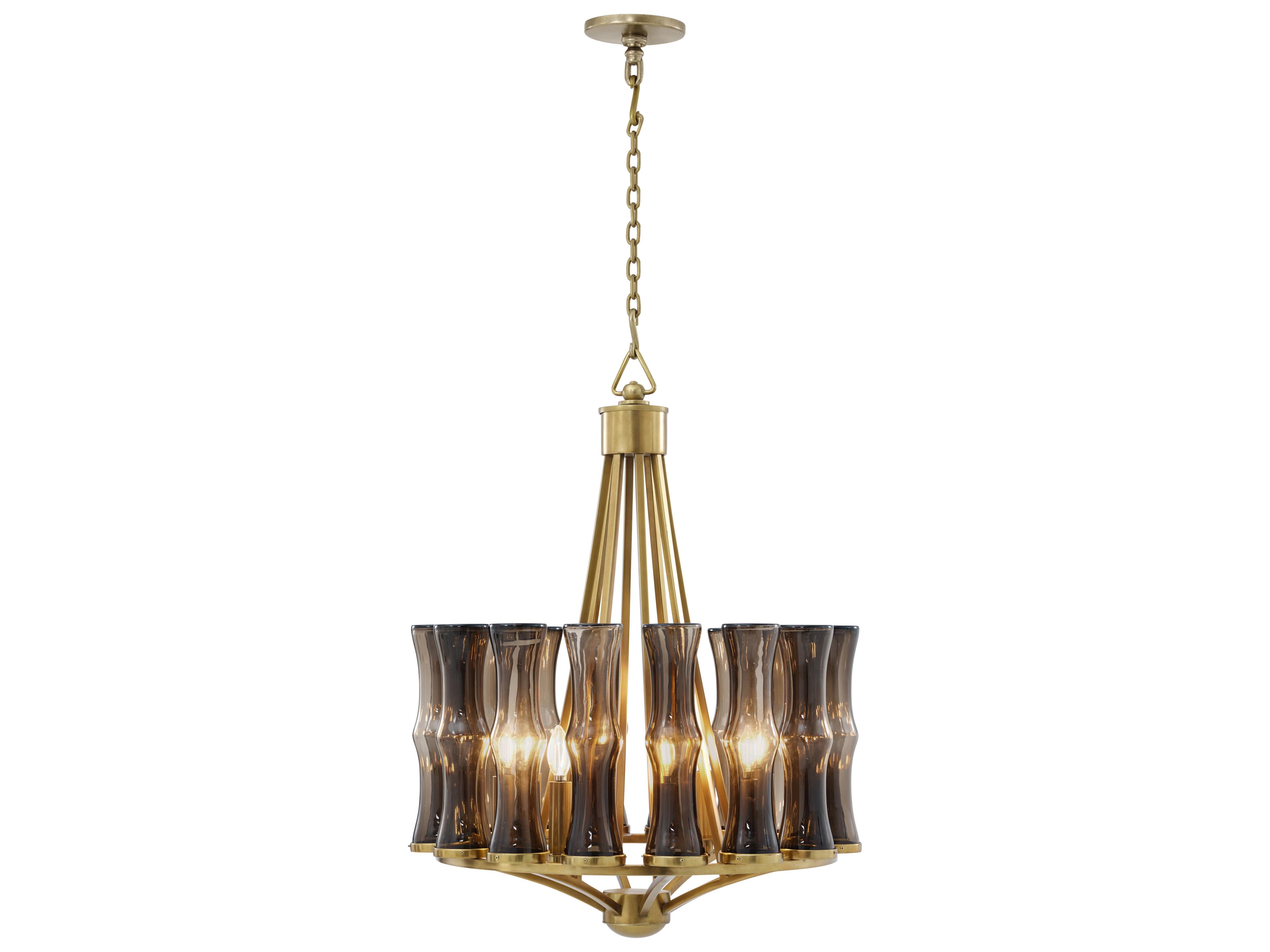 Theodore Alexander Ta Illuminations Gold Drum Chandelier