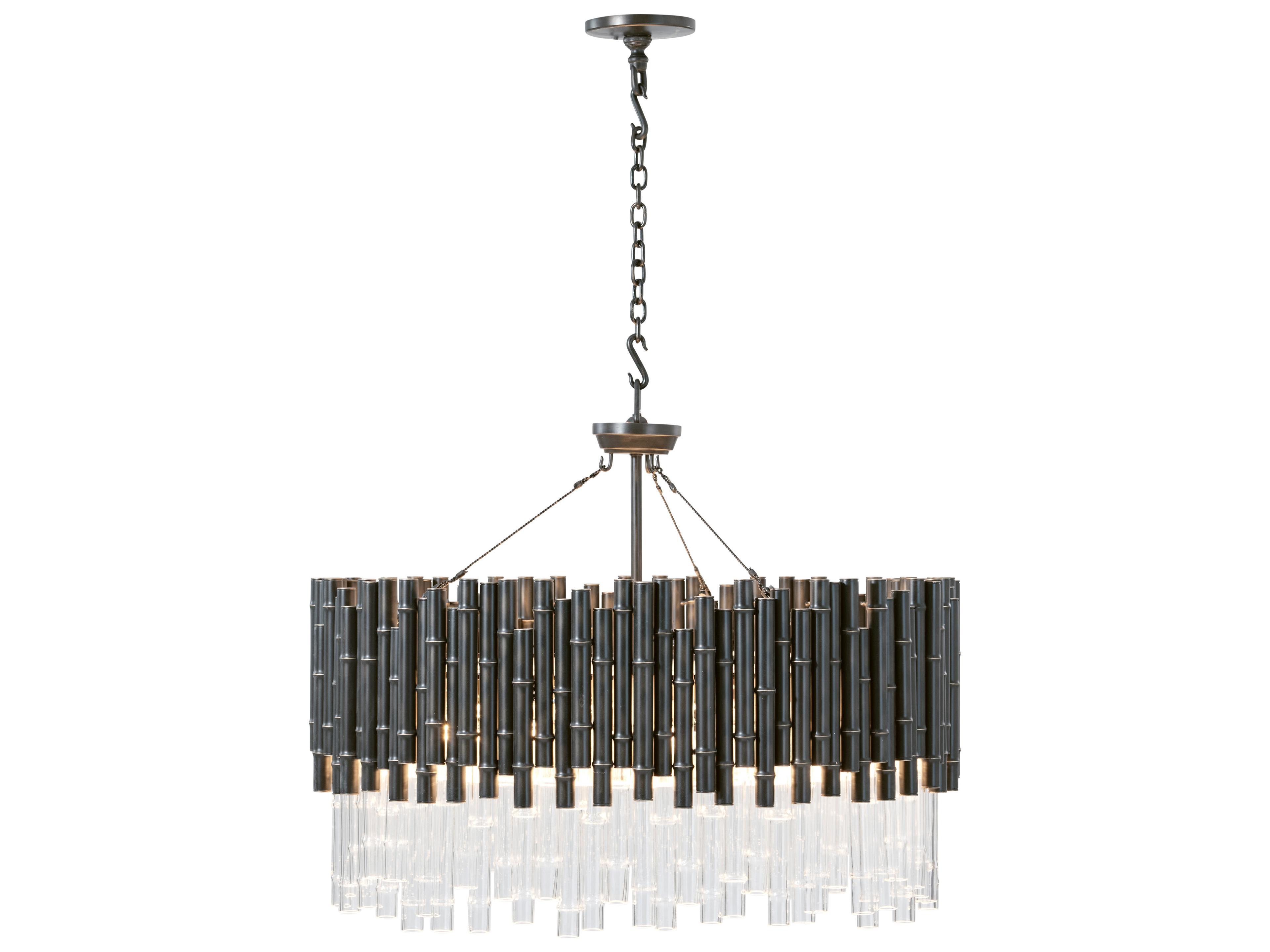 Theodore Alexander Ta Illuminations Bronze Drum Chandelier