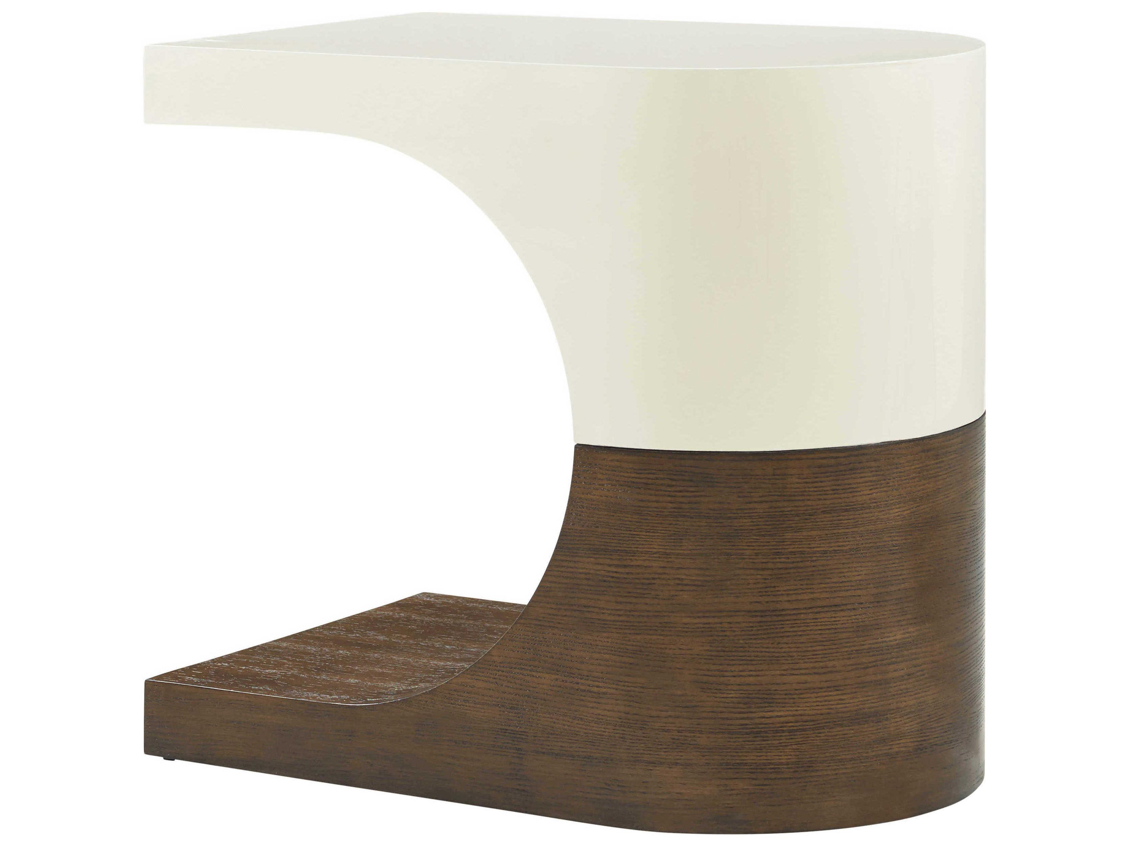 Theodore Alexander Ta Originals Wood Amaretti Gelato End Table