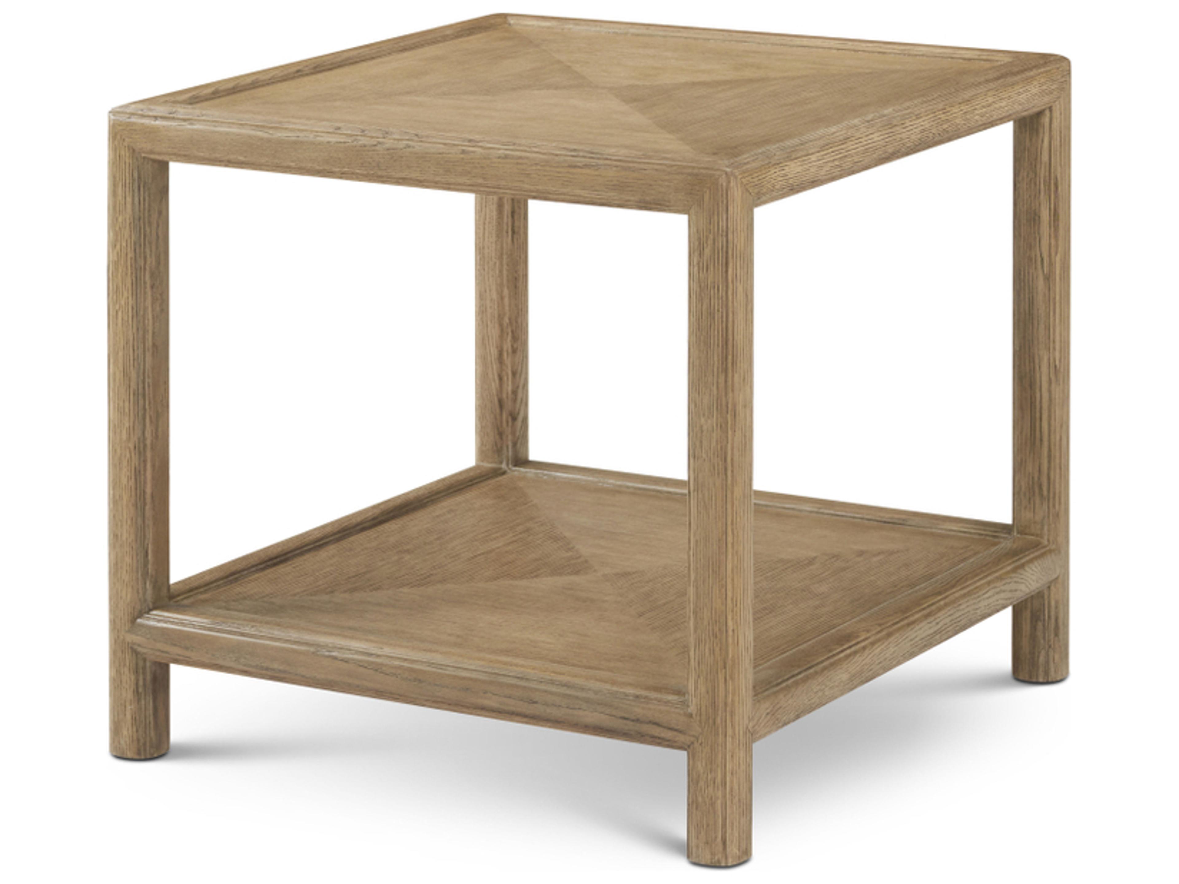 Theodore Alexander Montauk Square Wood End Table
