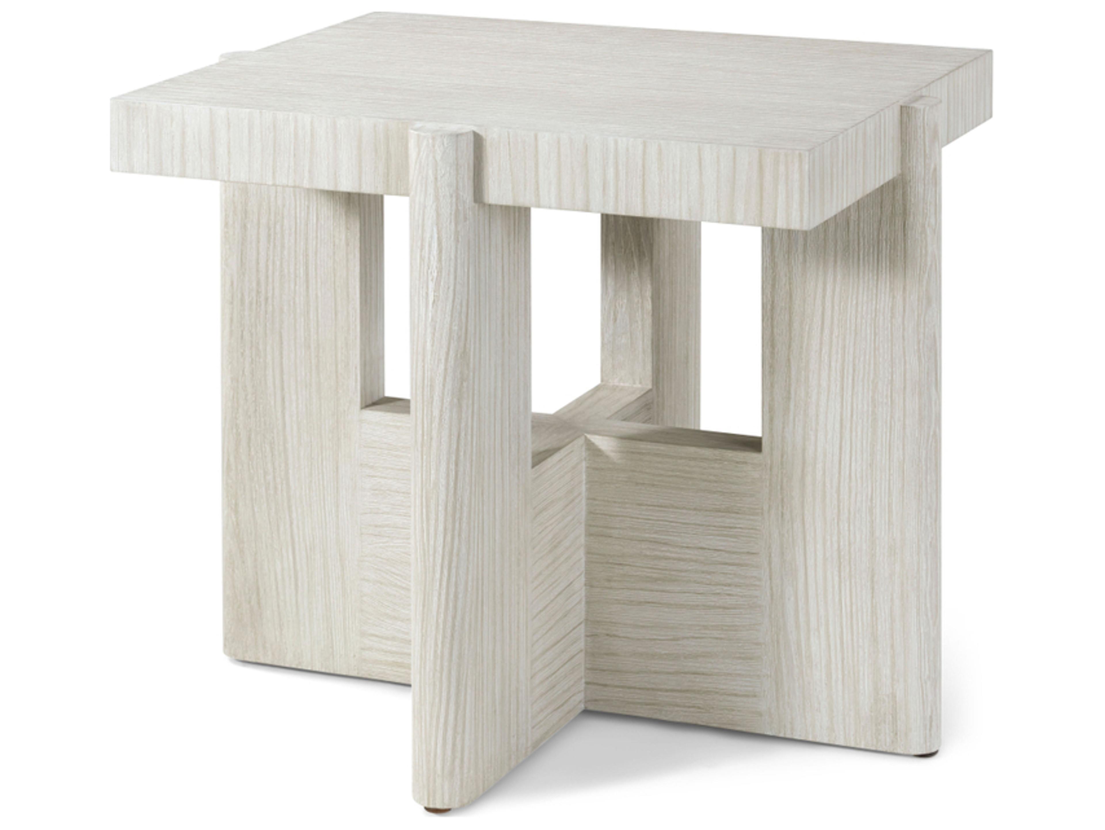 Theodore Alexander Urbane Square Wood End Table
