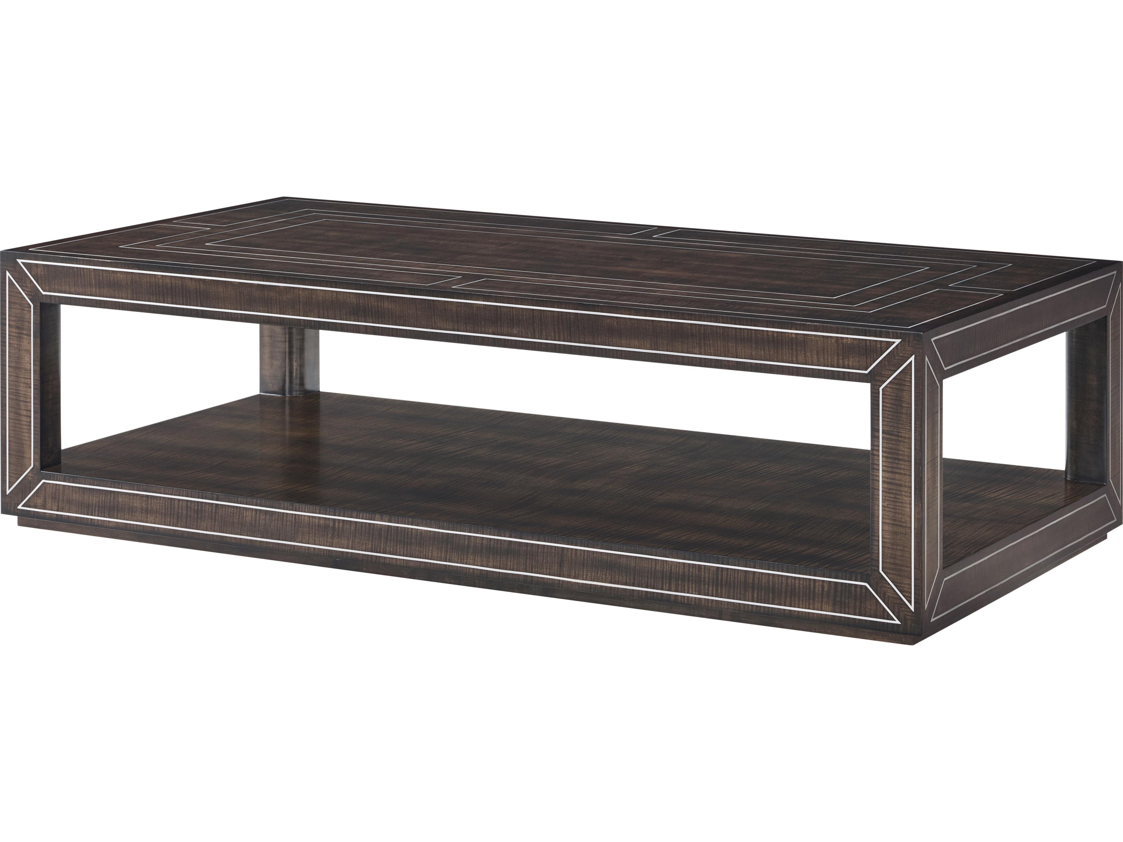 Theodore Alexander Spencer London Rectangular Wood Coffee Table