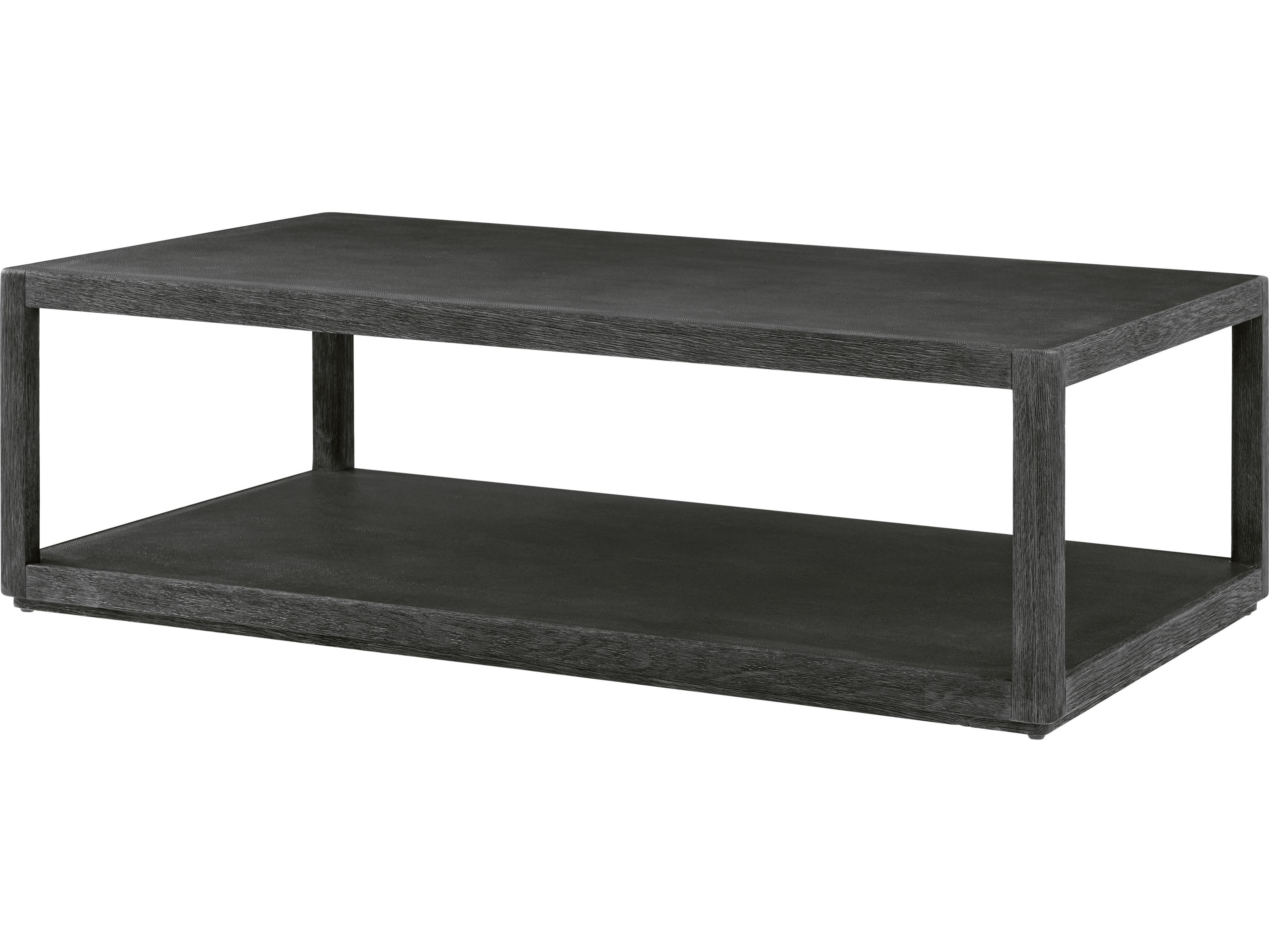 Theodore Alexander Maxwell Rectangular Concrete Coffee Table