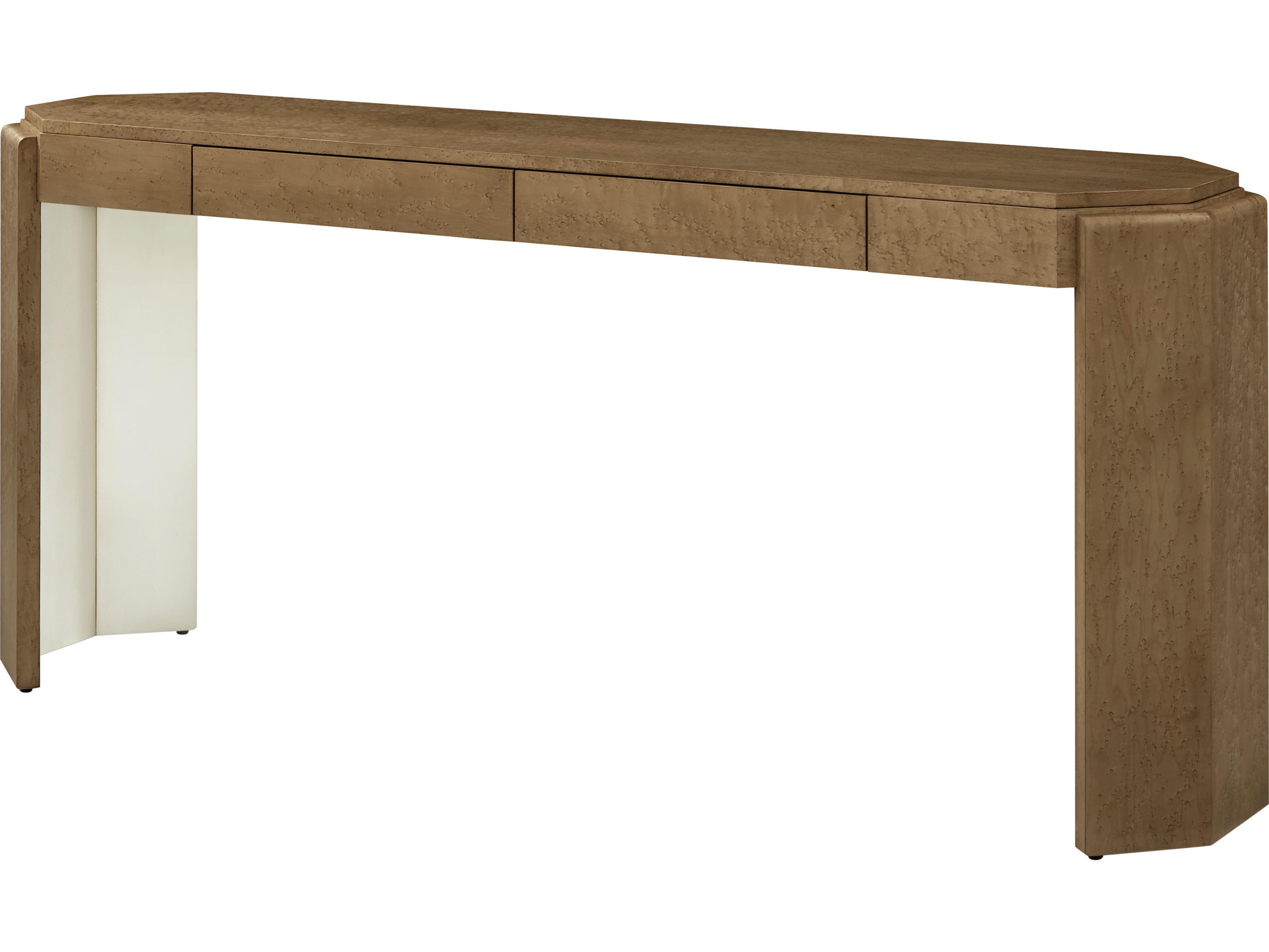 Theodore Alexander Origins Rectangular Wood Console Table