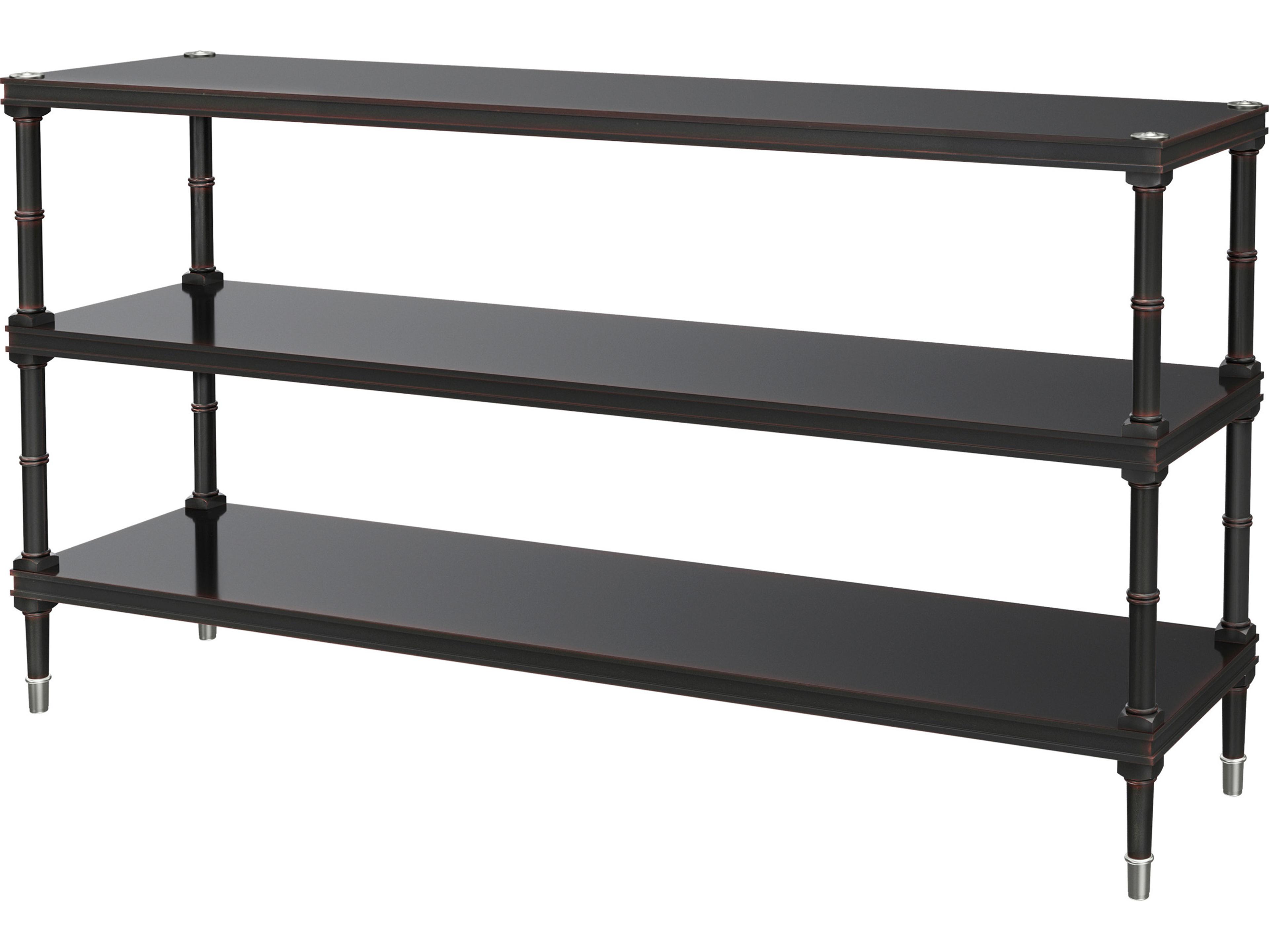 Theodore Alexander Spencer London Rectangular Wood Console Table