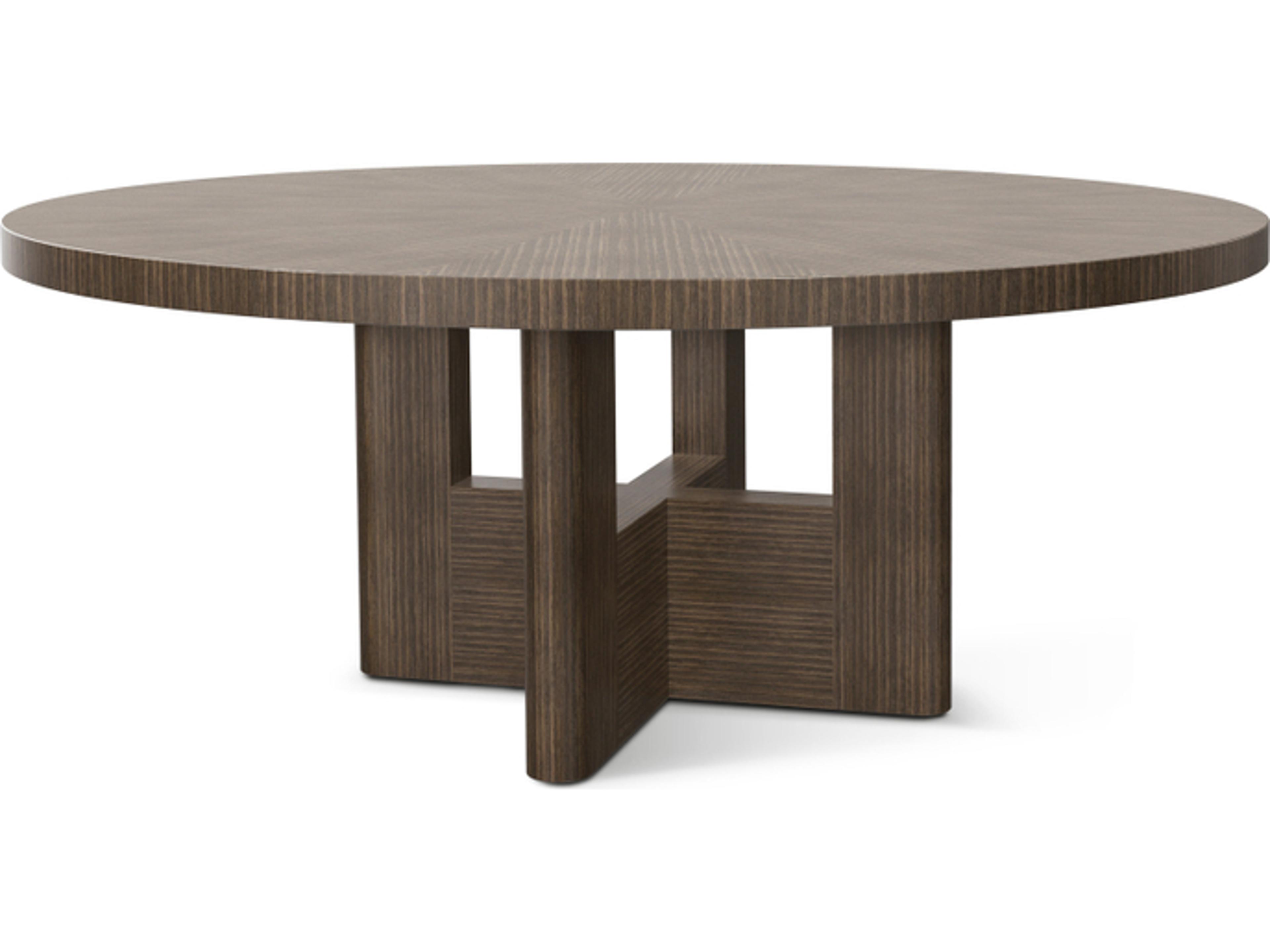Theodore Alexander Urbane Round Wood Dining Table