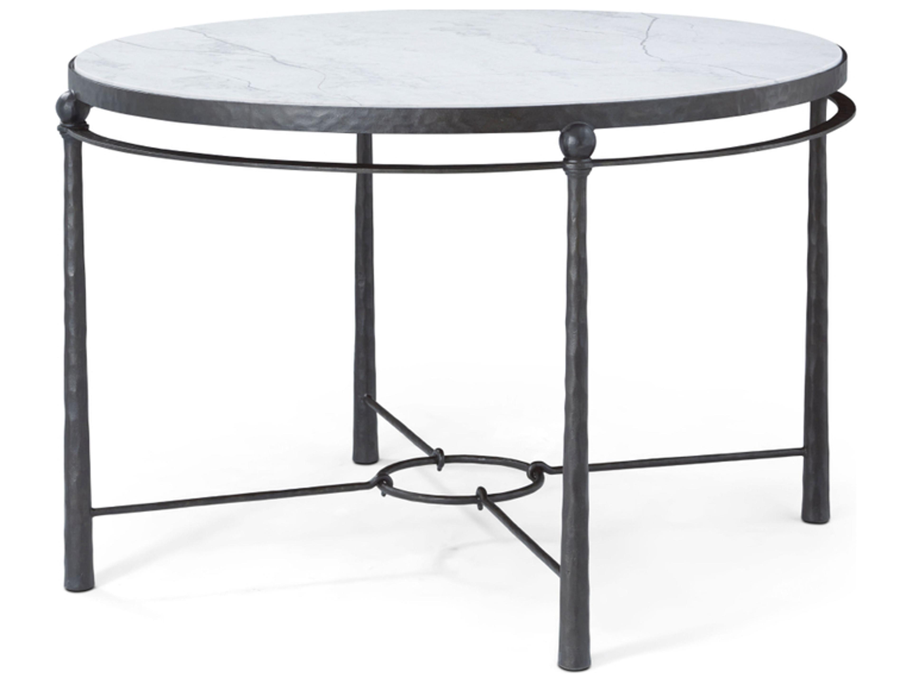 Theodore Alexander Spencer London Round Marble Coffee Table