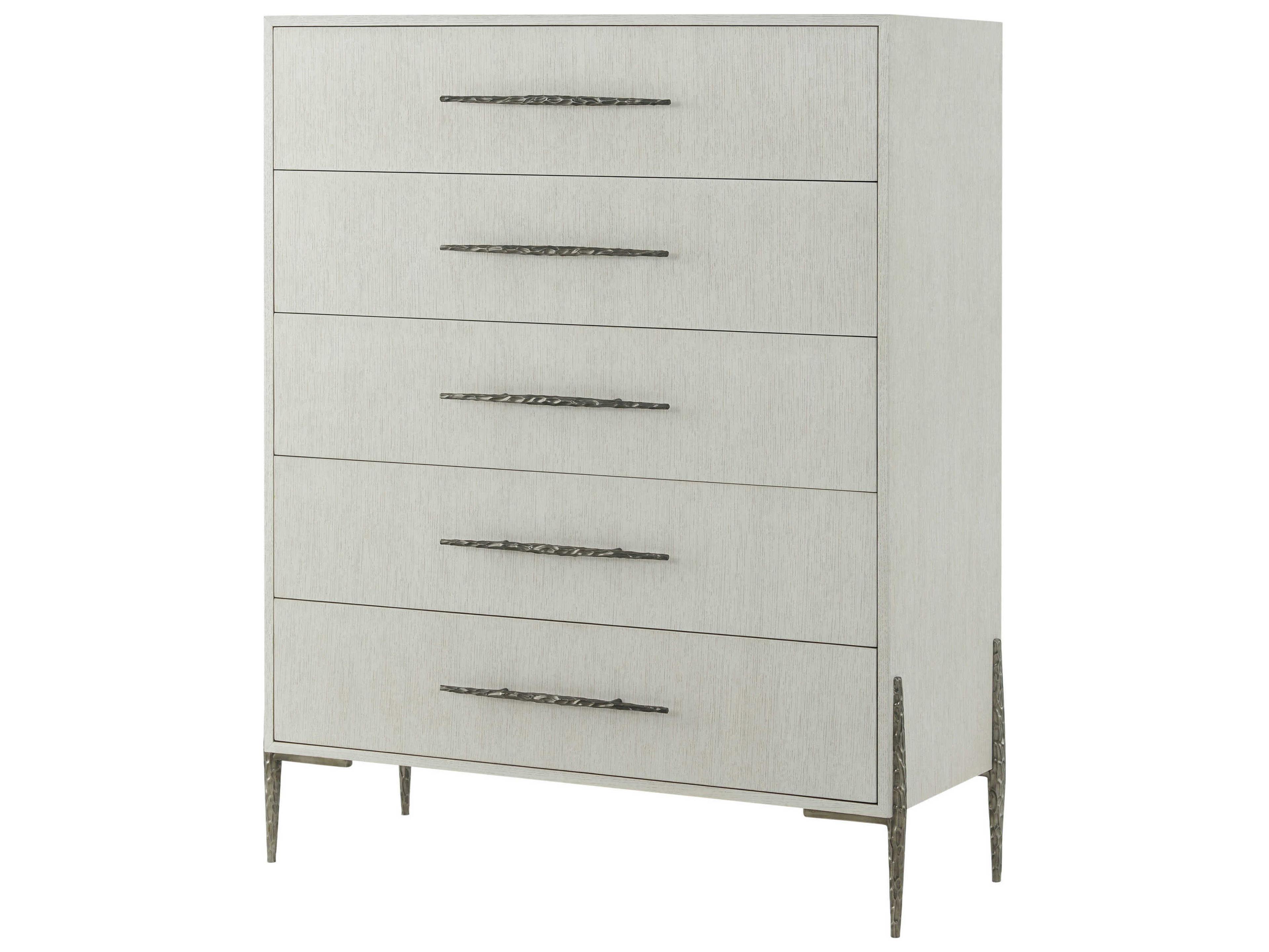 Theodore Alexander Essence Opal White Accent Chest