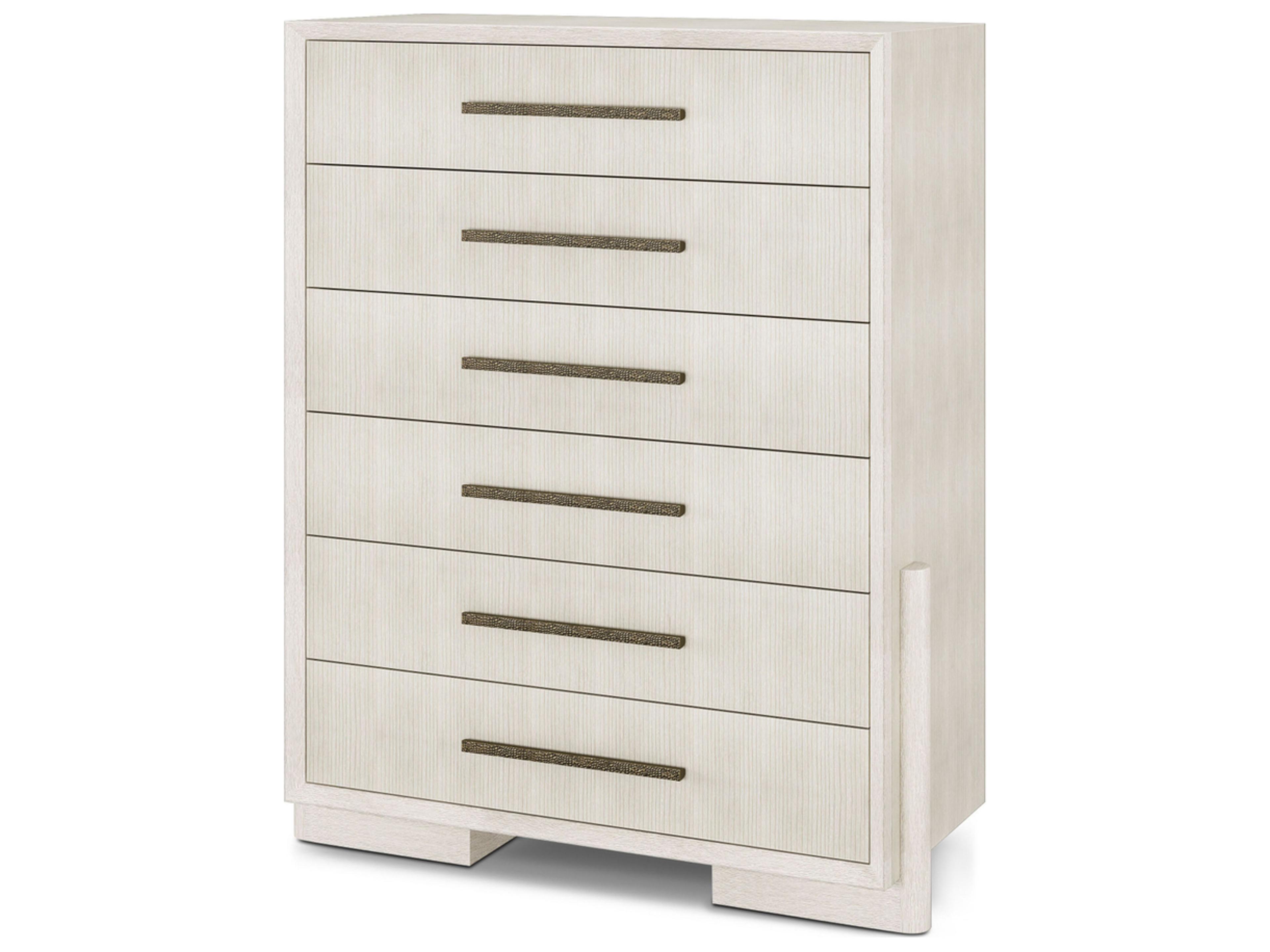 Theodore Alexander Urbane 6-Drawers White Dresser