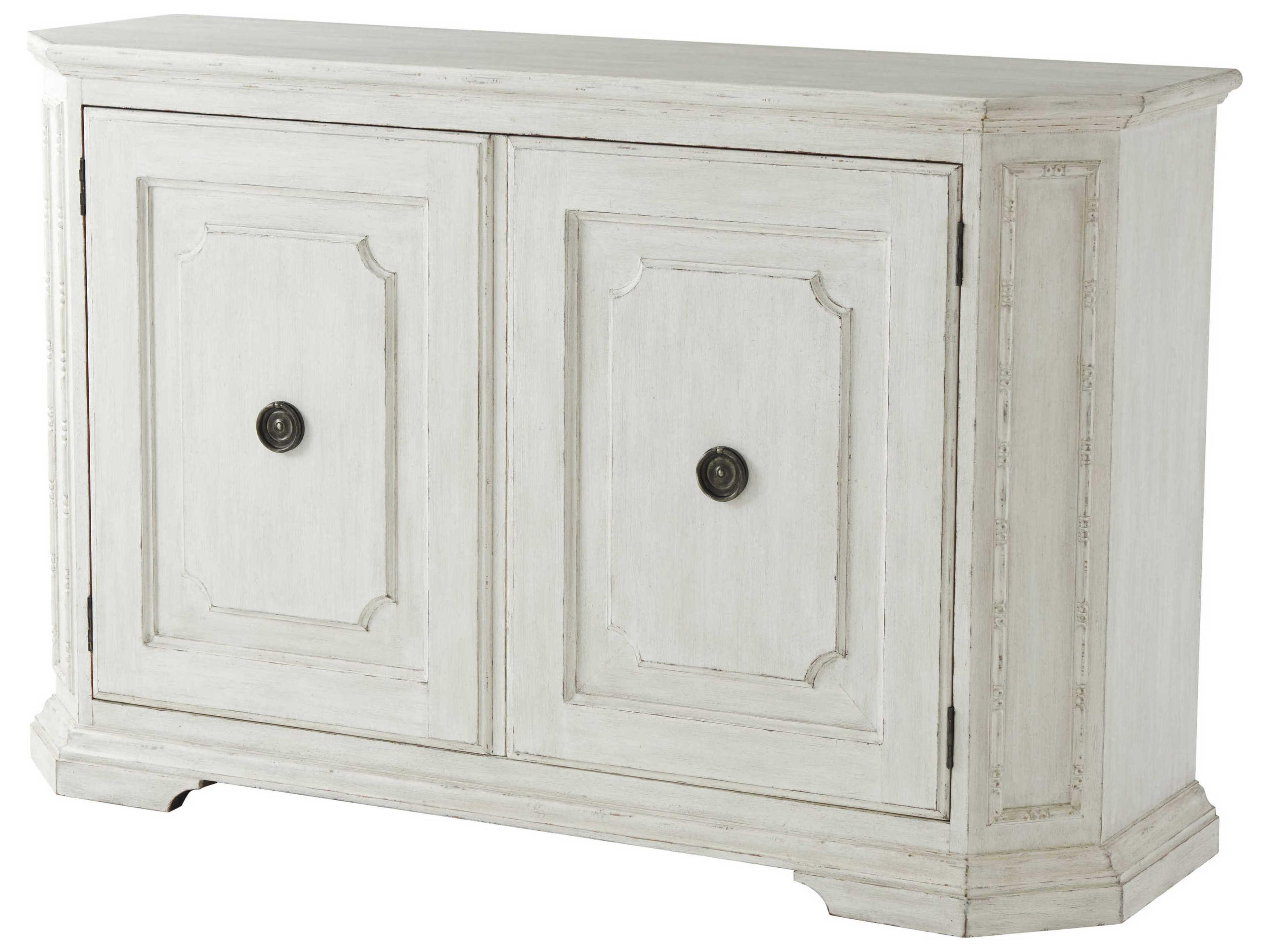 Theodore Alexander Tavel Nora White Beech Wood Accent Chest
