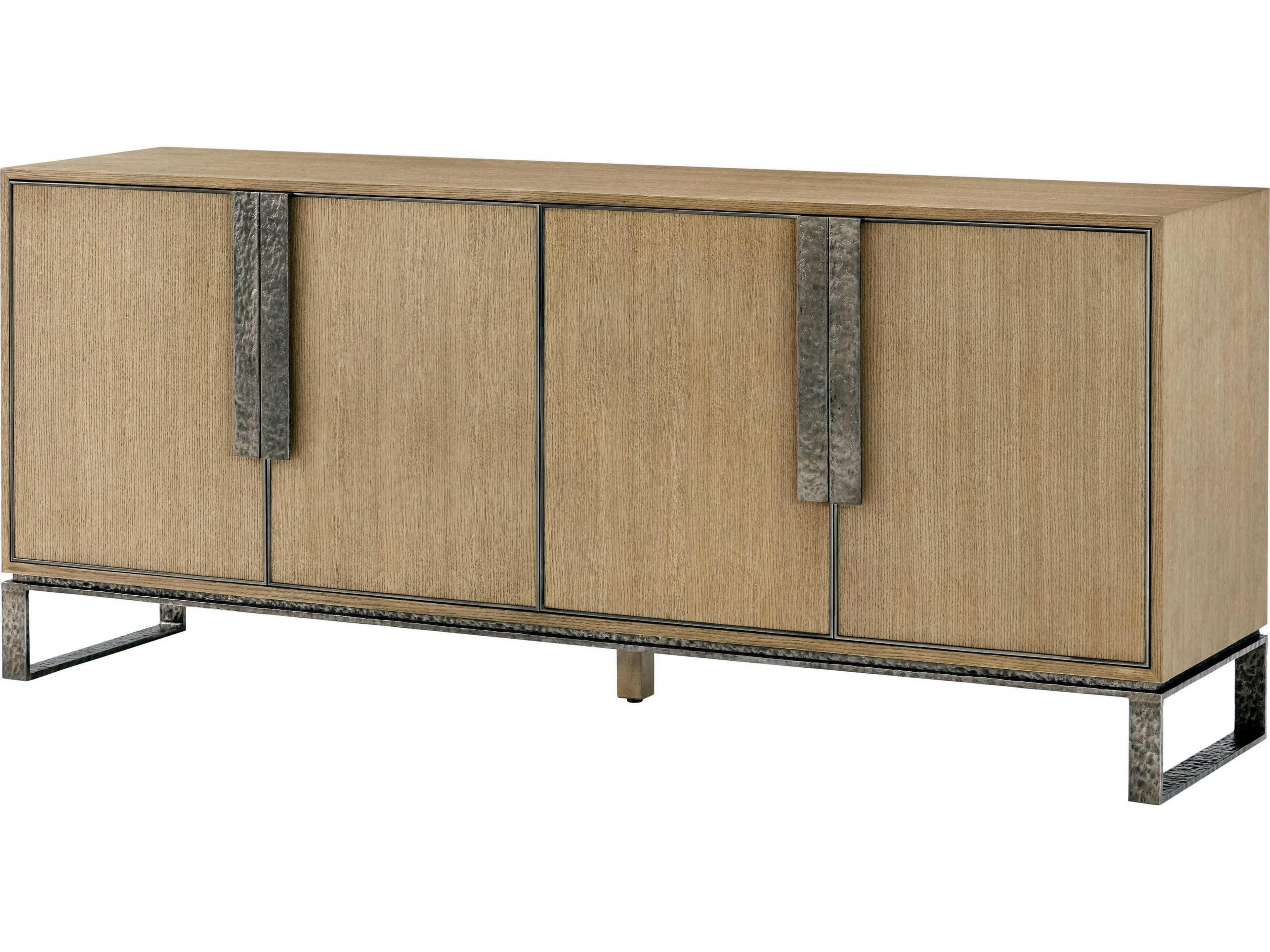 Theodore Alexander Essence 80" Oak Wood Blonde Media Console
