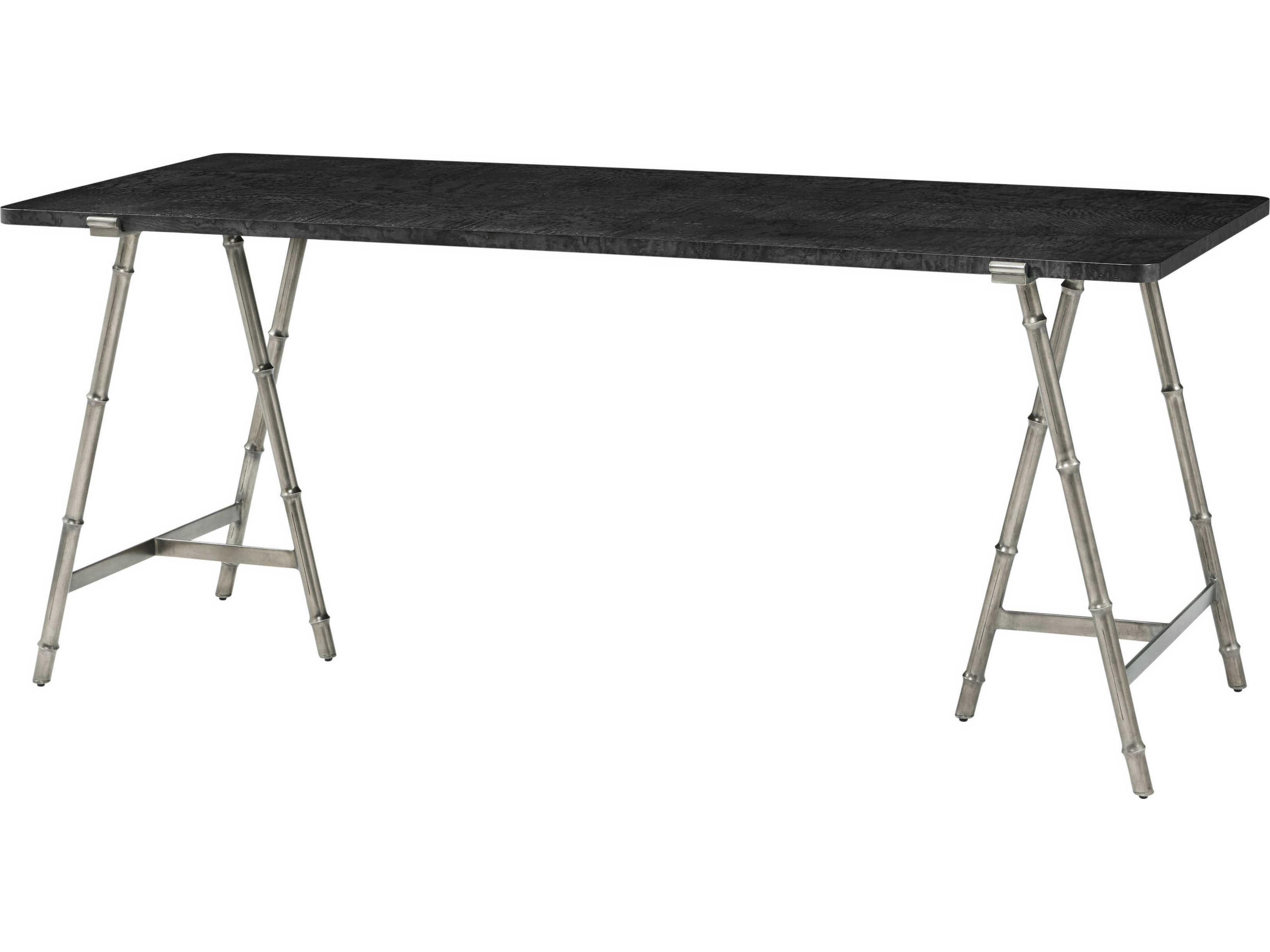 Theodore Alexander Kesden Silent Black Computer Desk