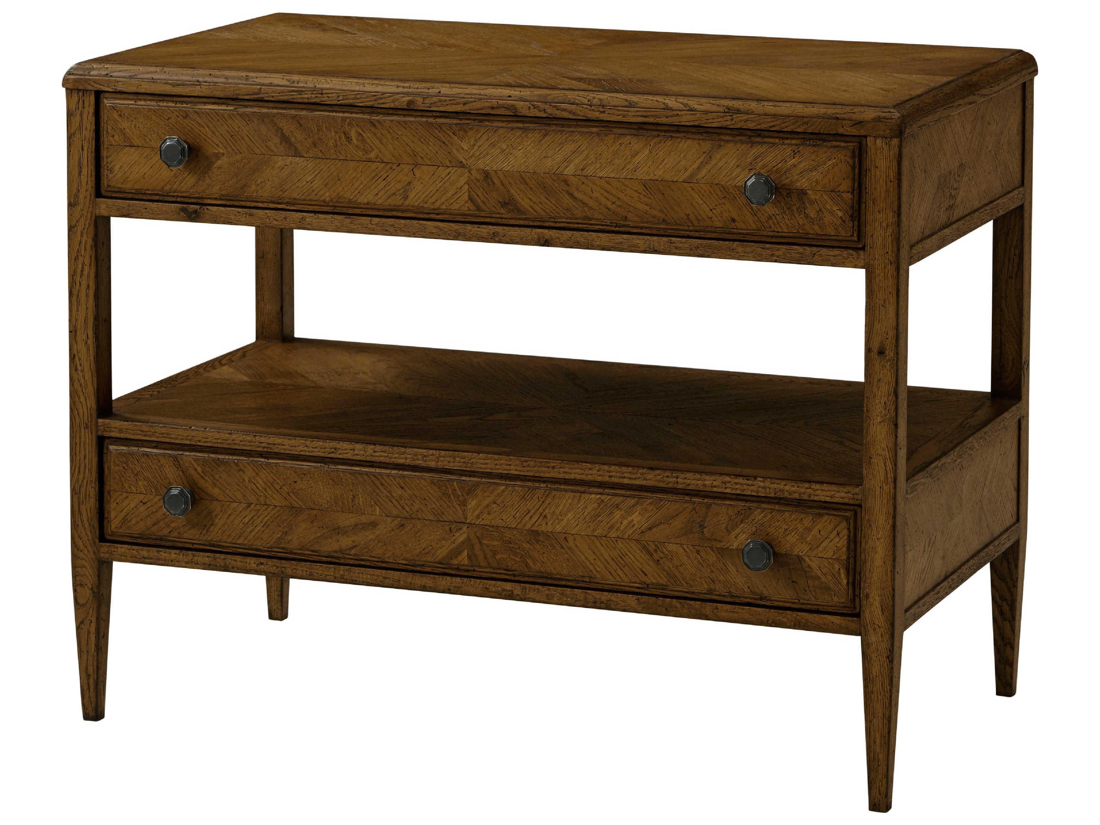 Theodore Alexander Nova 2-Drawers Dusk Nightstand