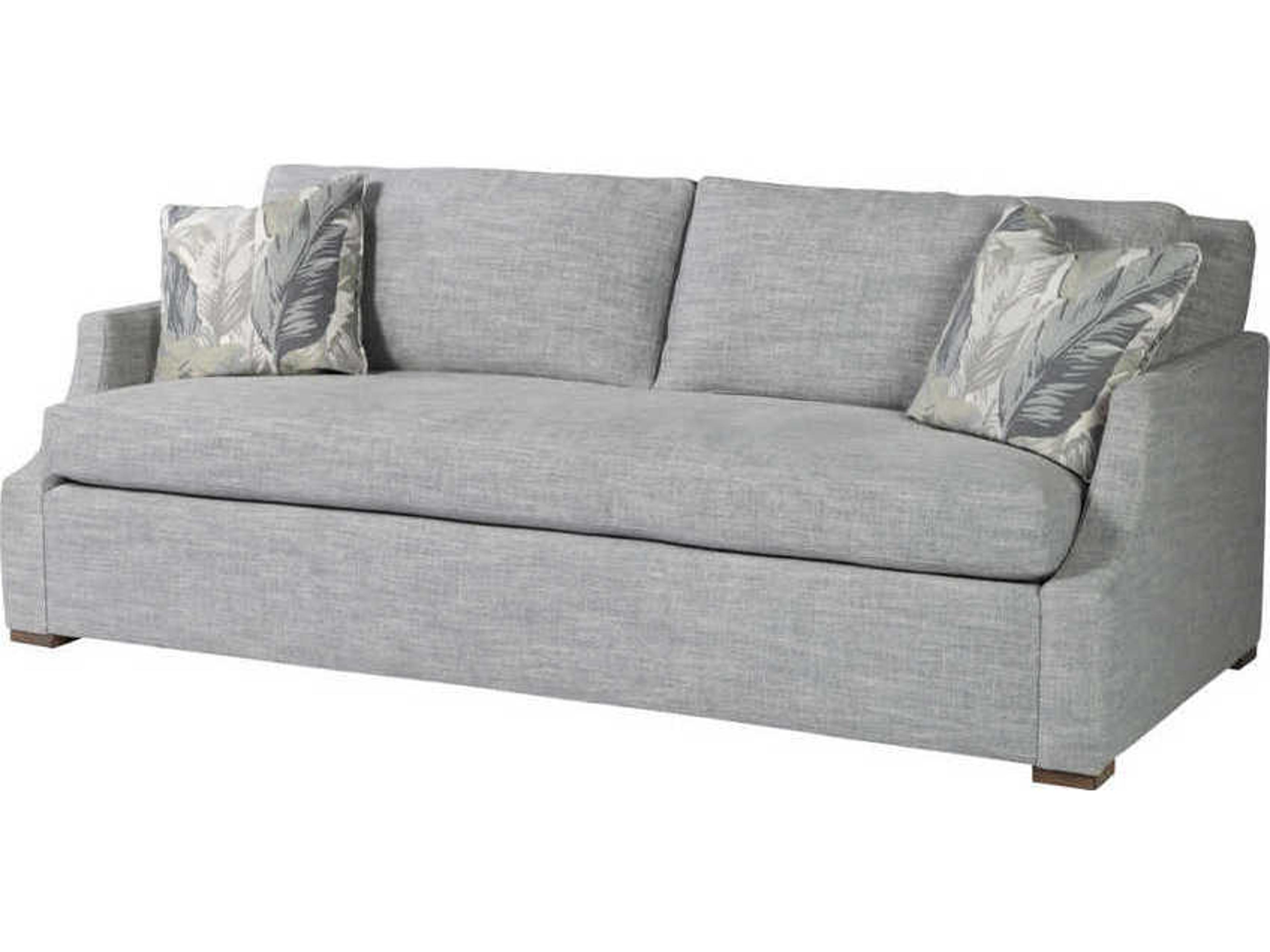 Theodore Alexander Mazie Expresso Upholstered Sofa