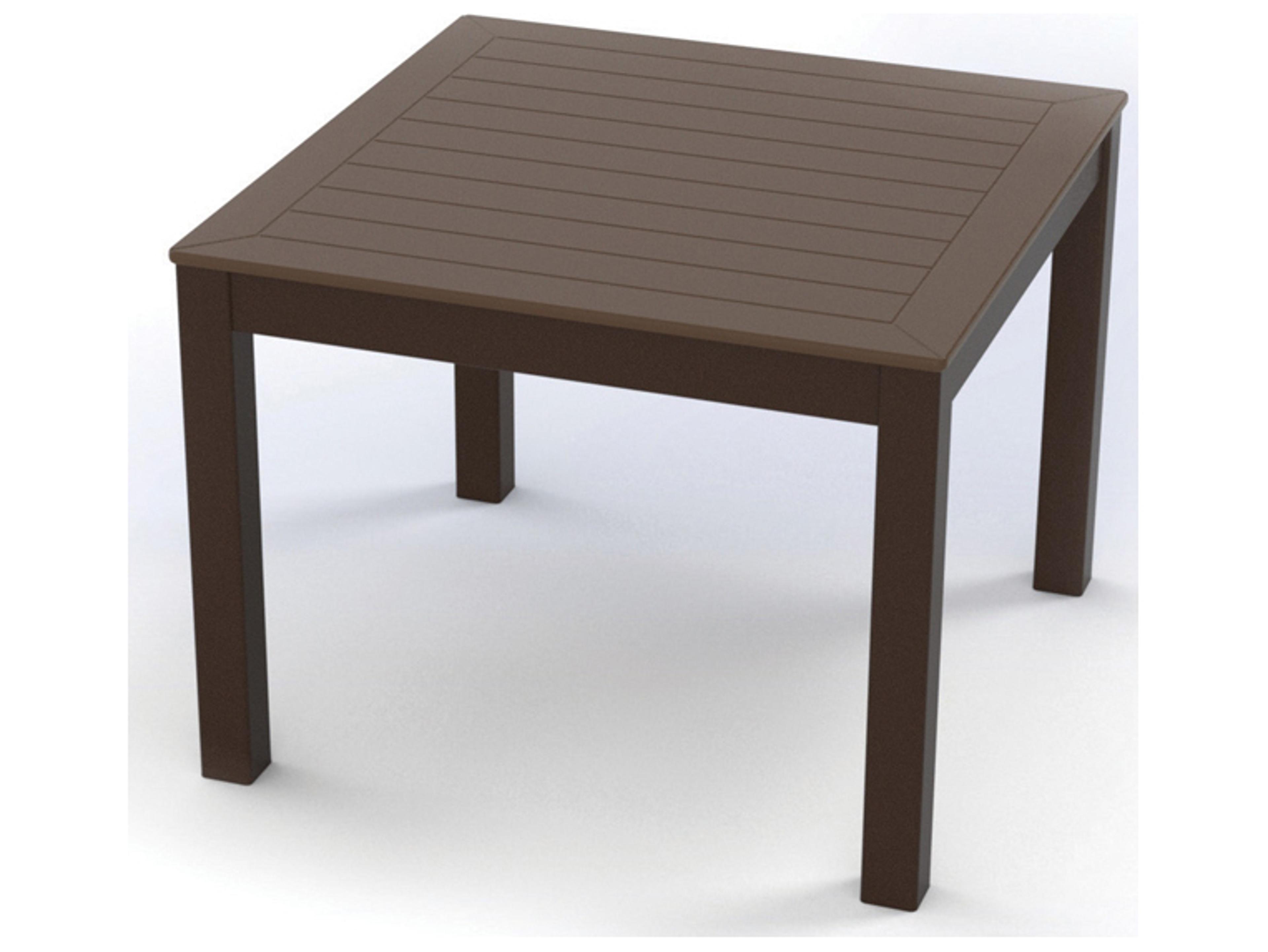 Telescope Casual Leeward MGP Square Attachable Patio End Table