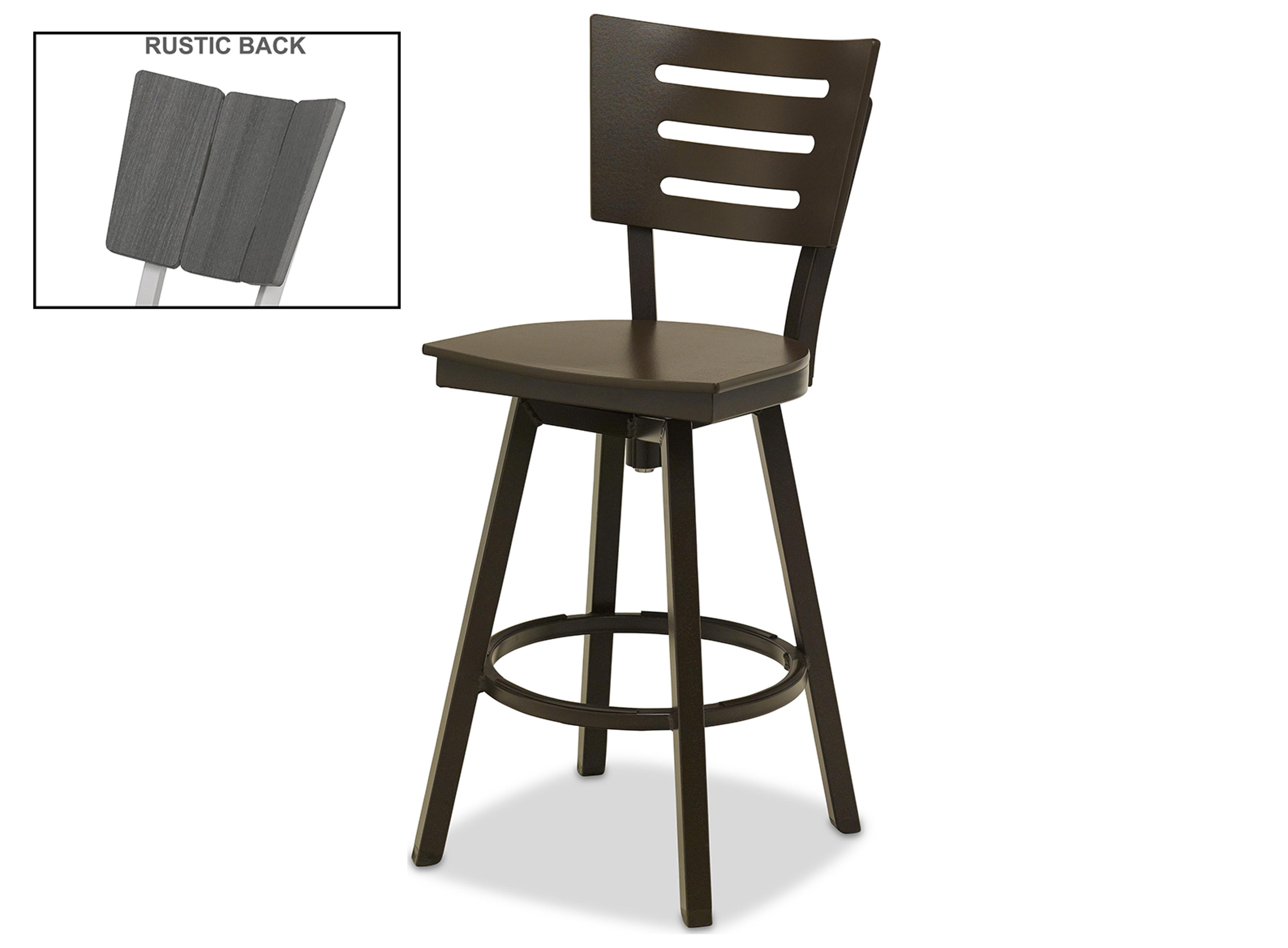 Telescope Casual Avant MGP Aluminum Swivel Bar Height Outdoor Chair