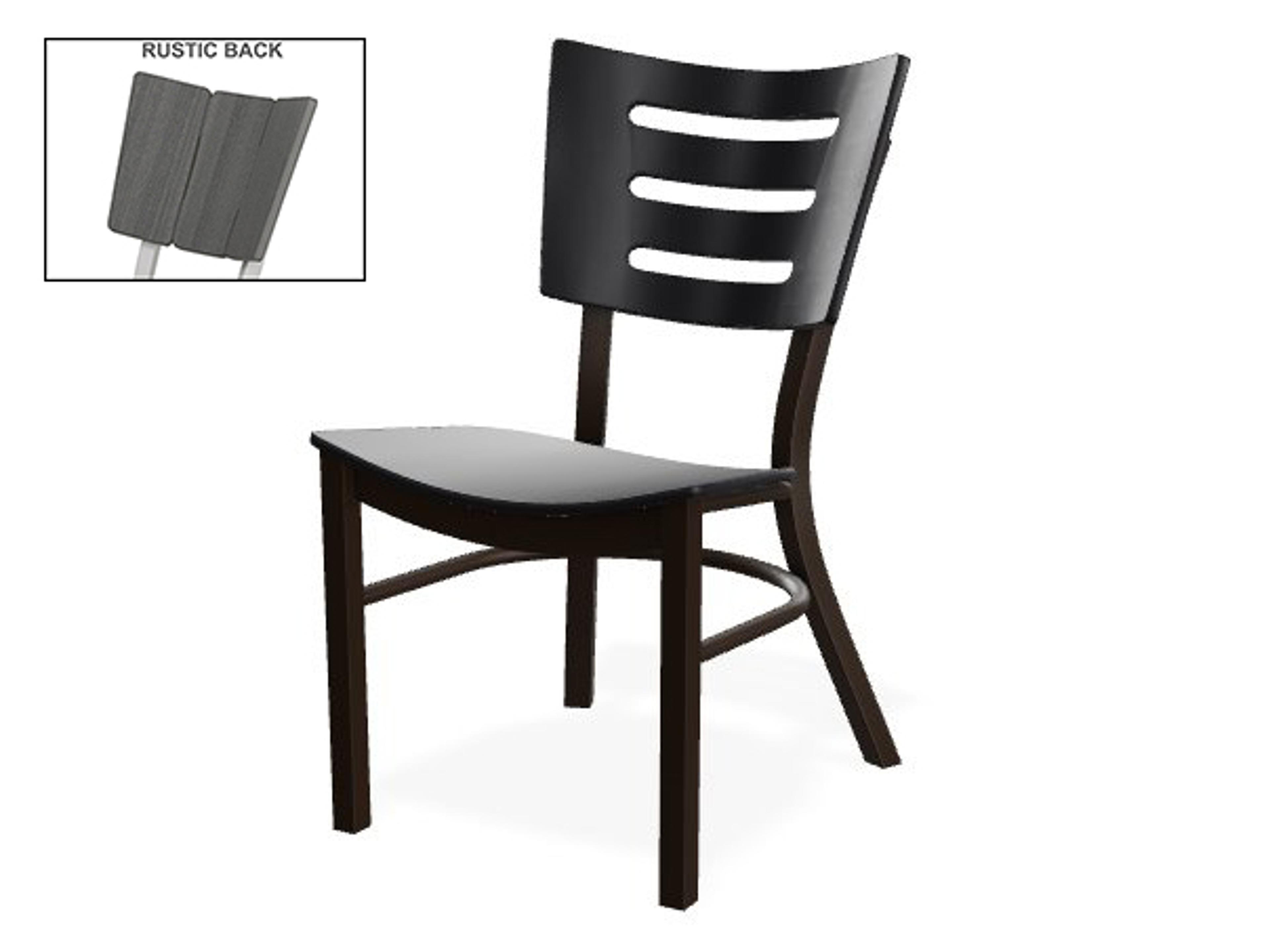 Telescope Casual Avant Marine Grade Polymer Aluminum Stackable Outdoor Dining Side Chair