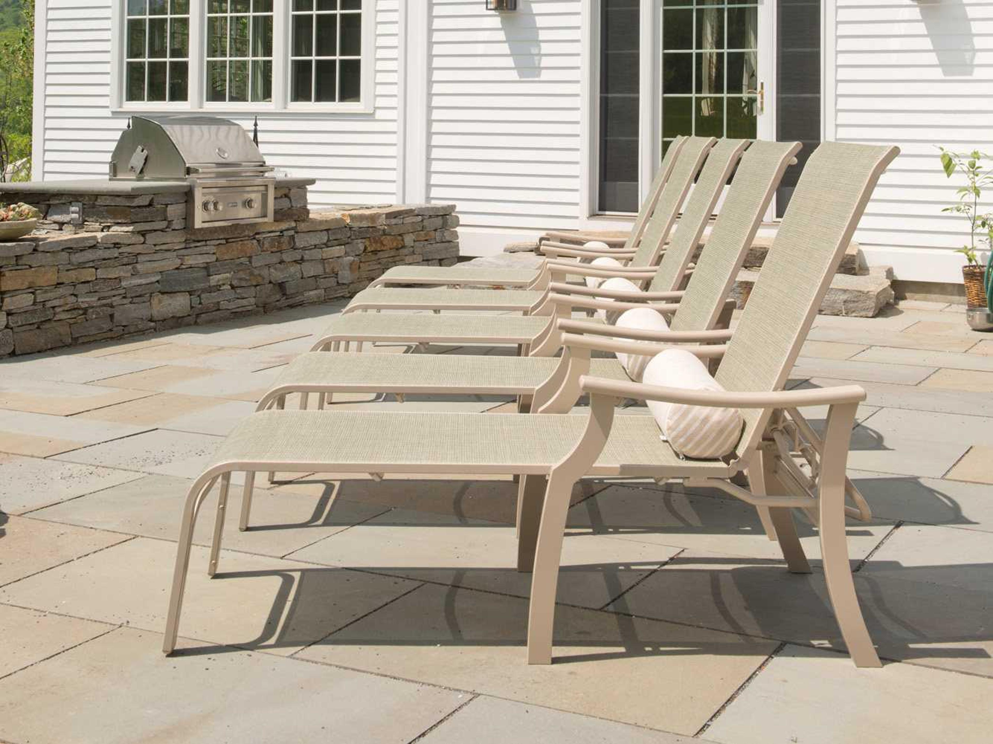 Telescope Casual St. Catherine Marine Grade Polymer Sling Outdoor Patio Lounge Set