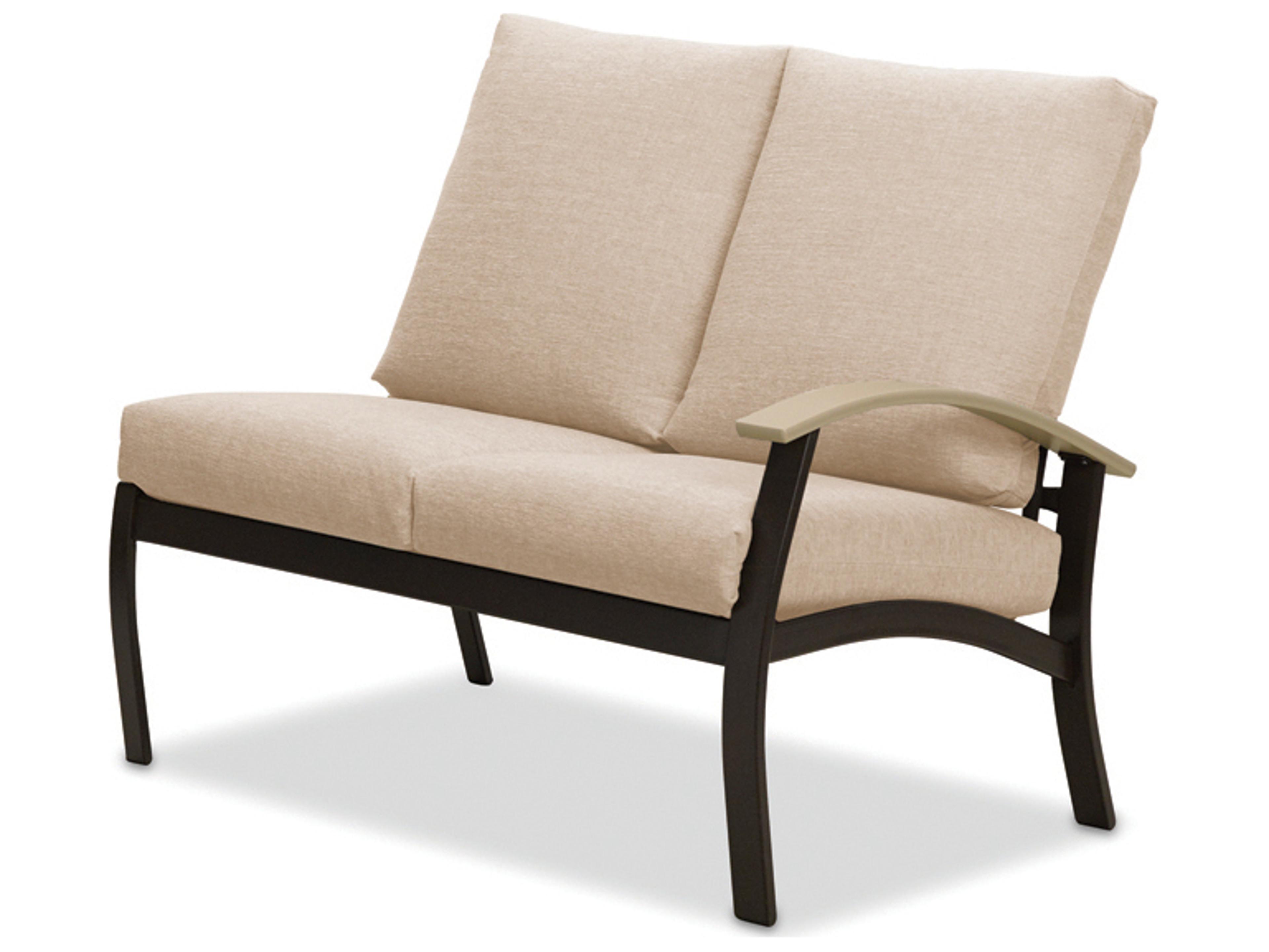 Telescope Casual Belle Isle Left Arm Two-Seat Section Replacement Cushions