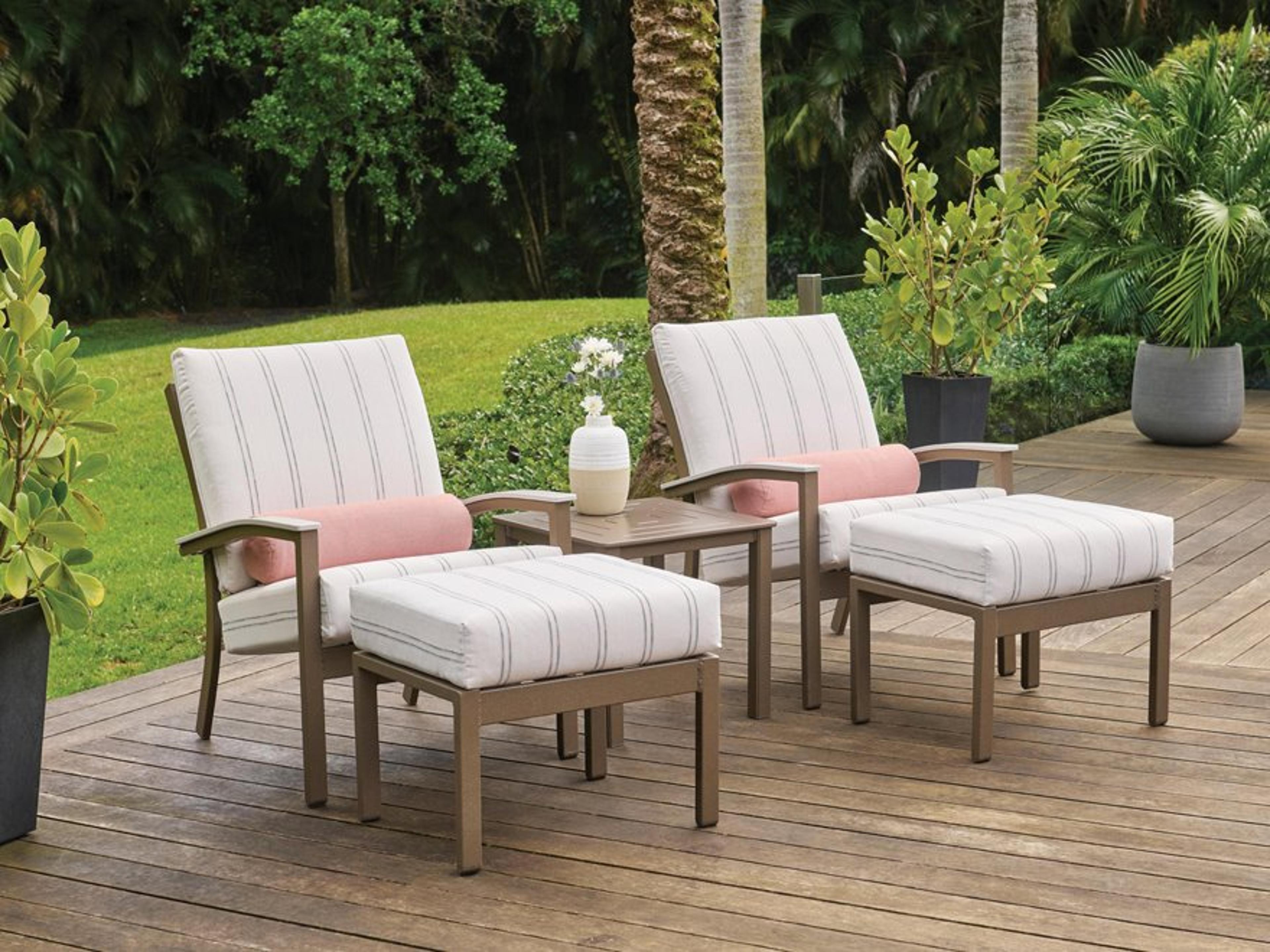 Telescope Casual Bazza Cushion Aluminum Lounge Set