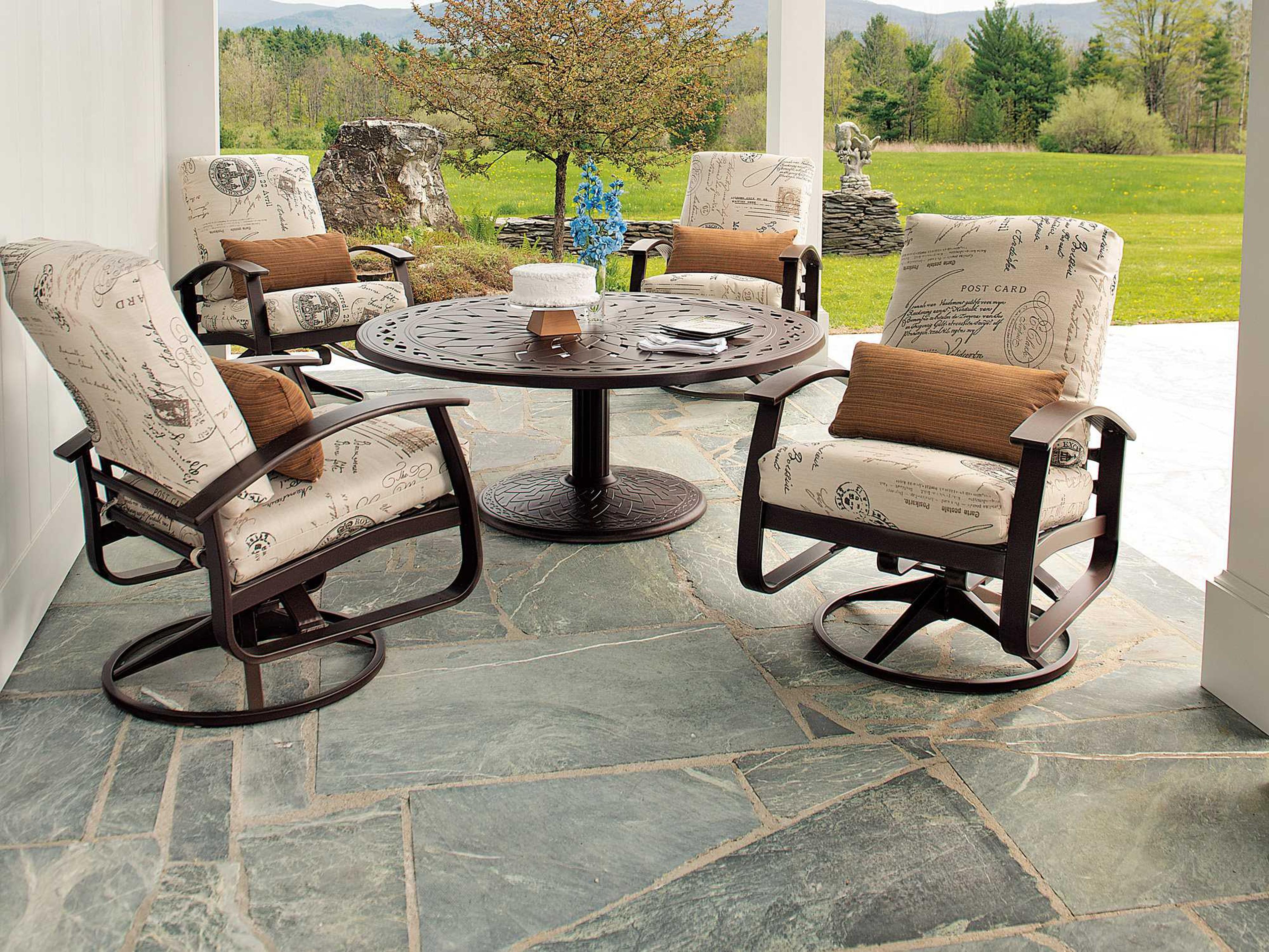 Belle Isle Aluminum Dining Set