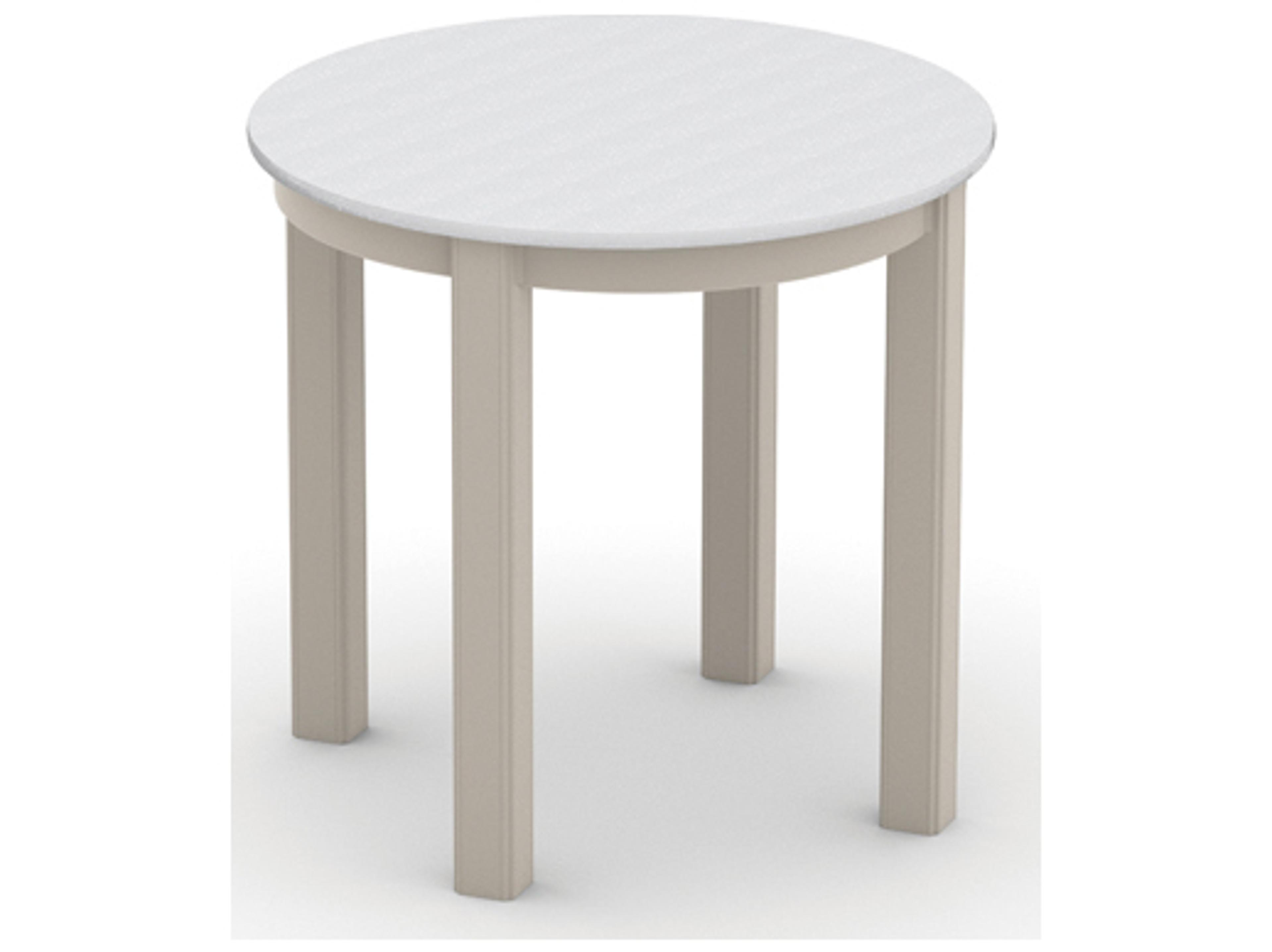 Telescope Casual Origins Aluminum Round Outdoor End Table