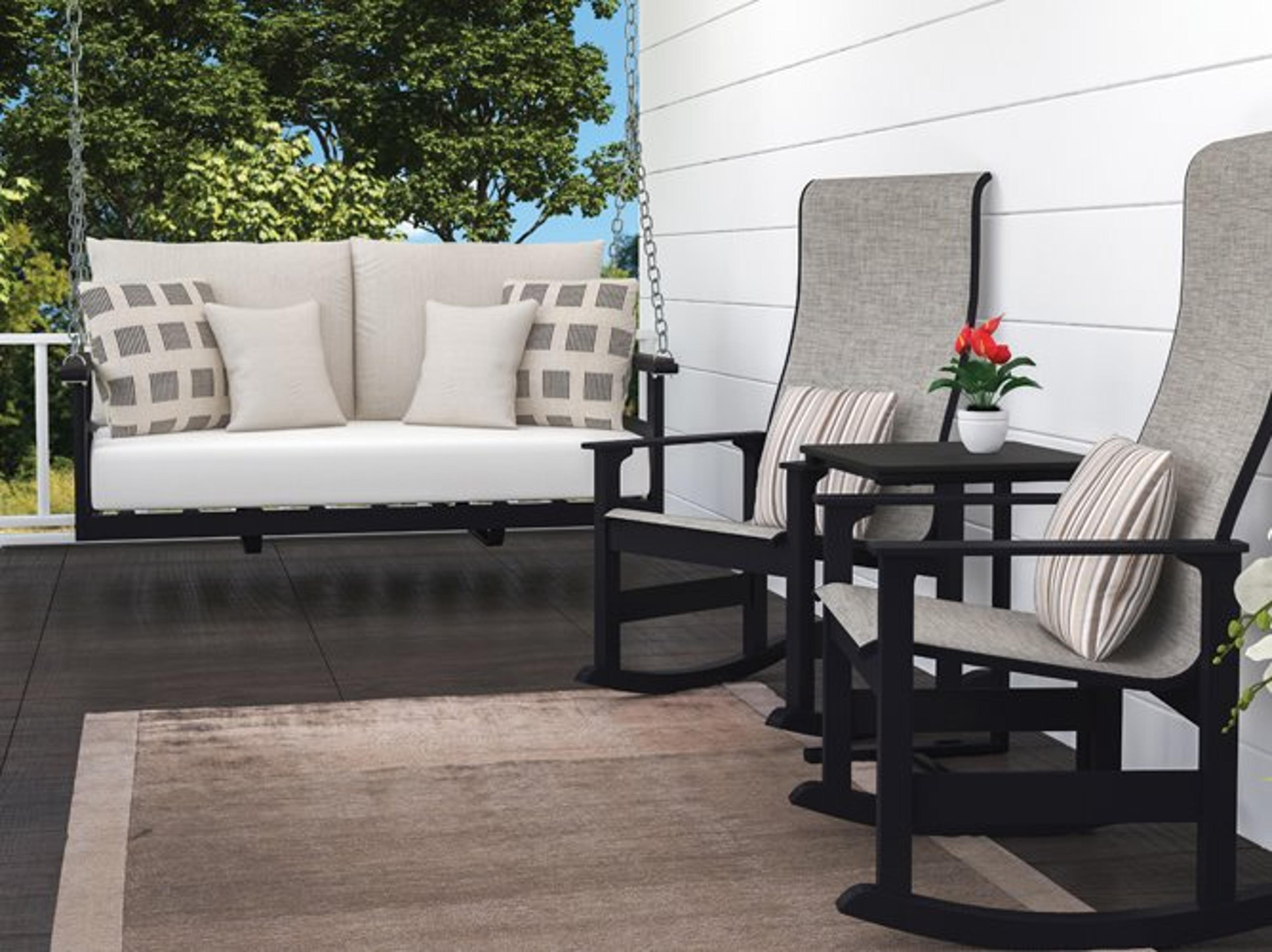 lescope Casual Porch Swing MGP Lounge Set