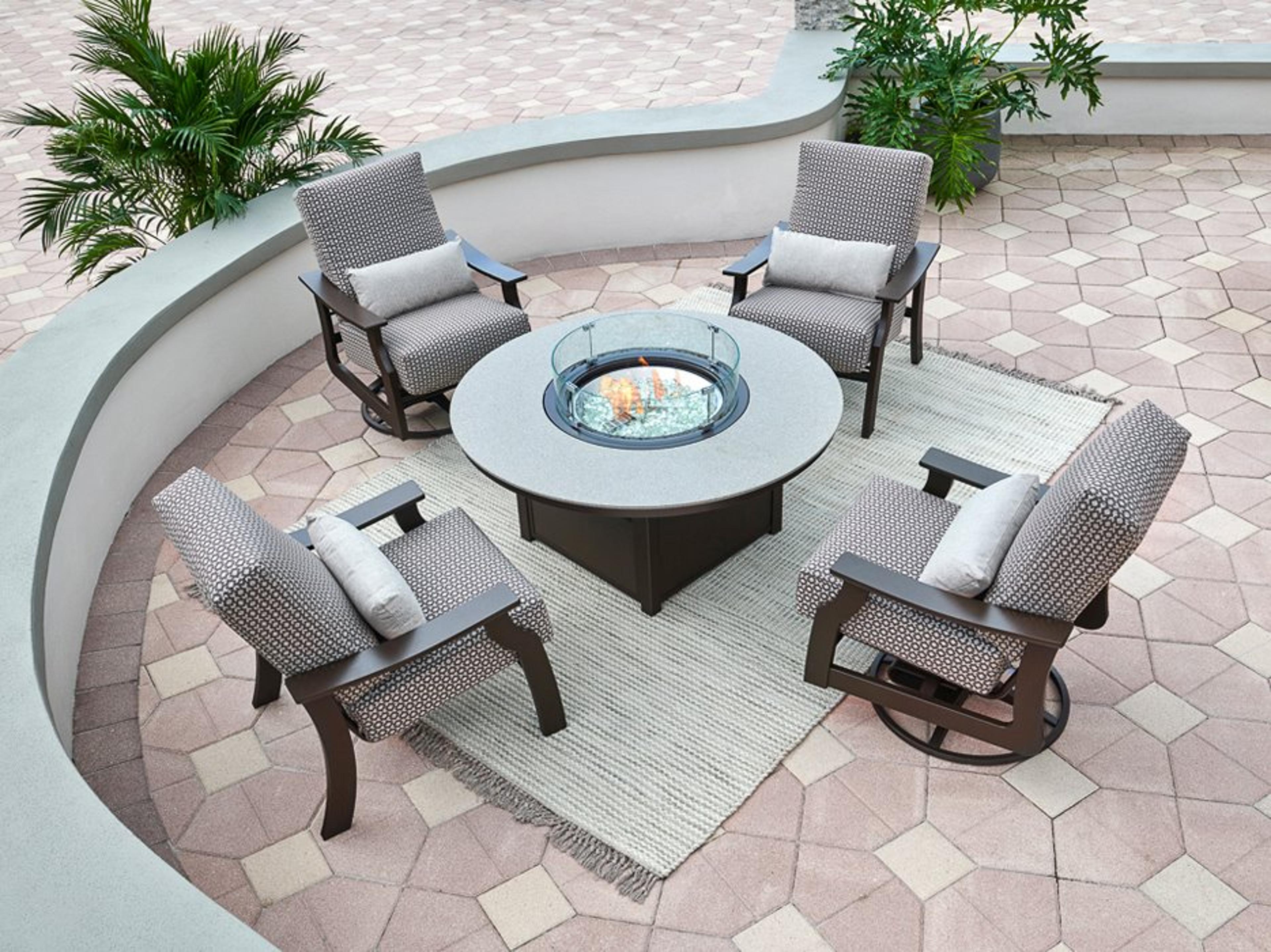 Telescope Casual St. Catherine MGP Cushion Firepit Lounge Set