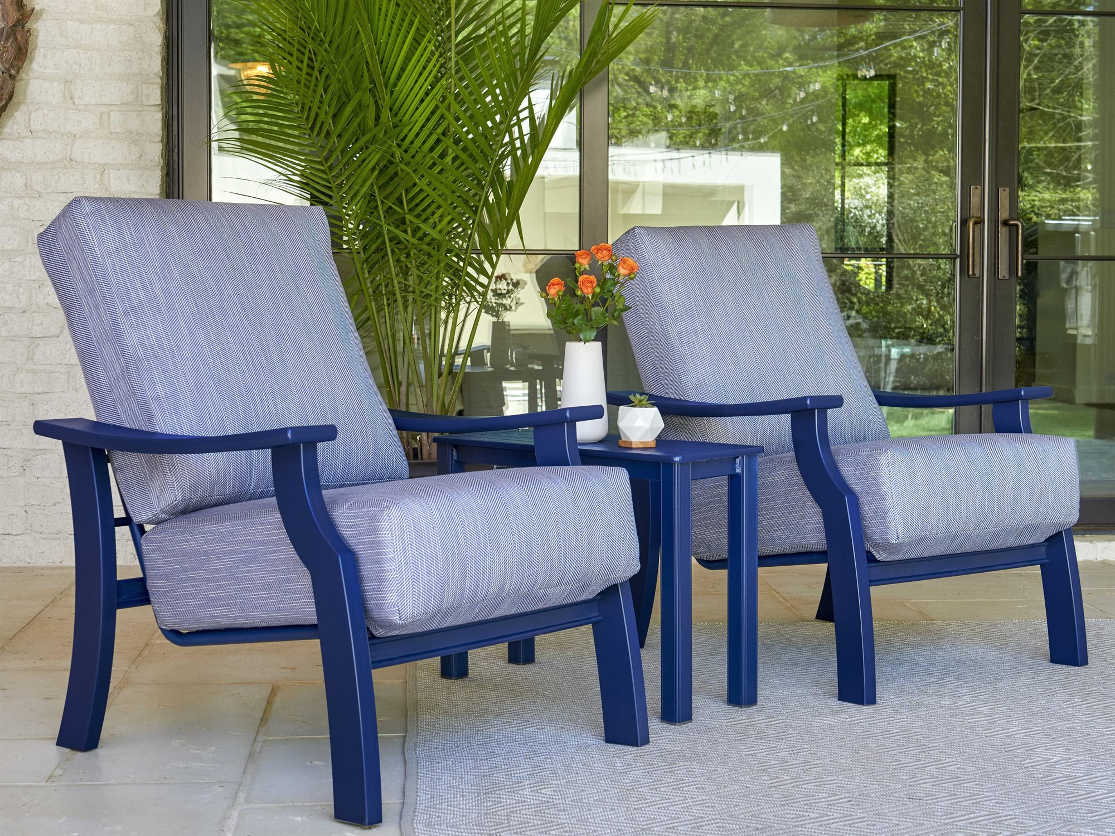 Telescope Casual St. Catherine Marine Grade Polymer Cushion Outdoor Patio Lounge Set