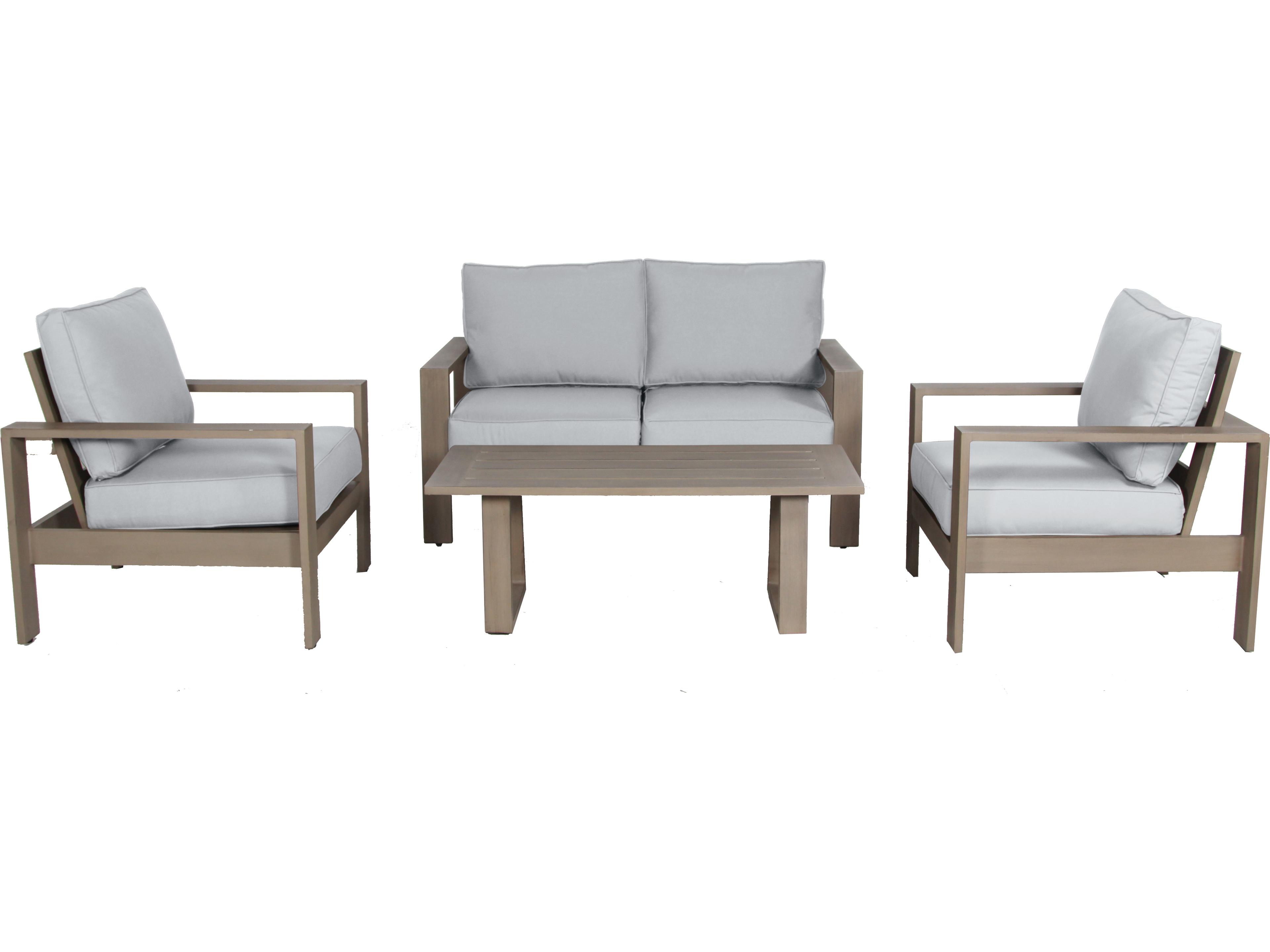 Teva Aruba Aluminum Patio Lounge Set