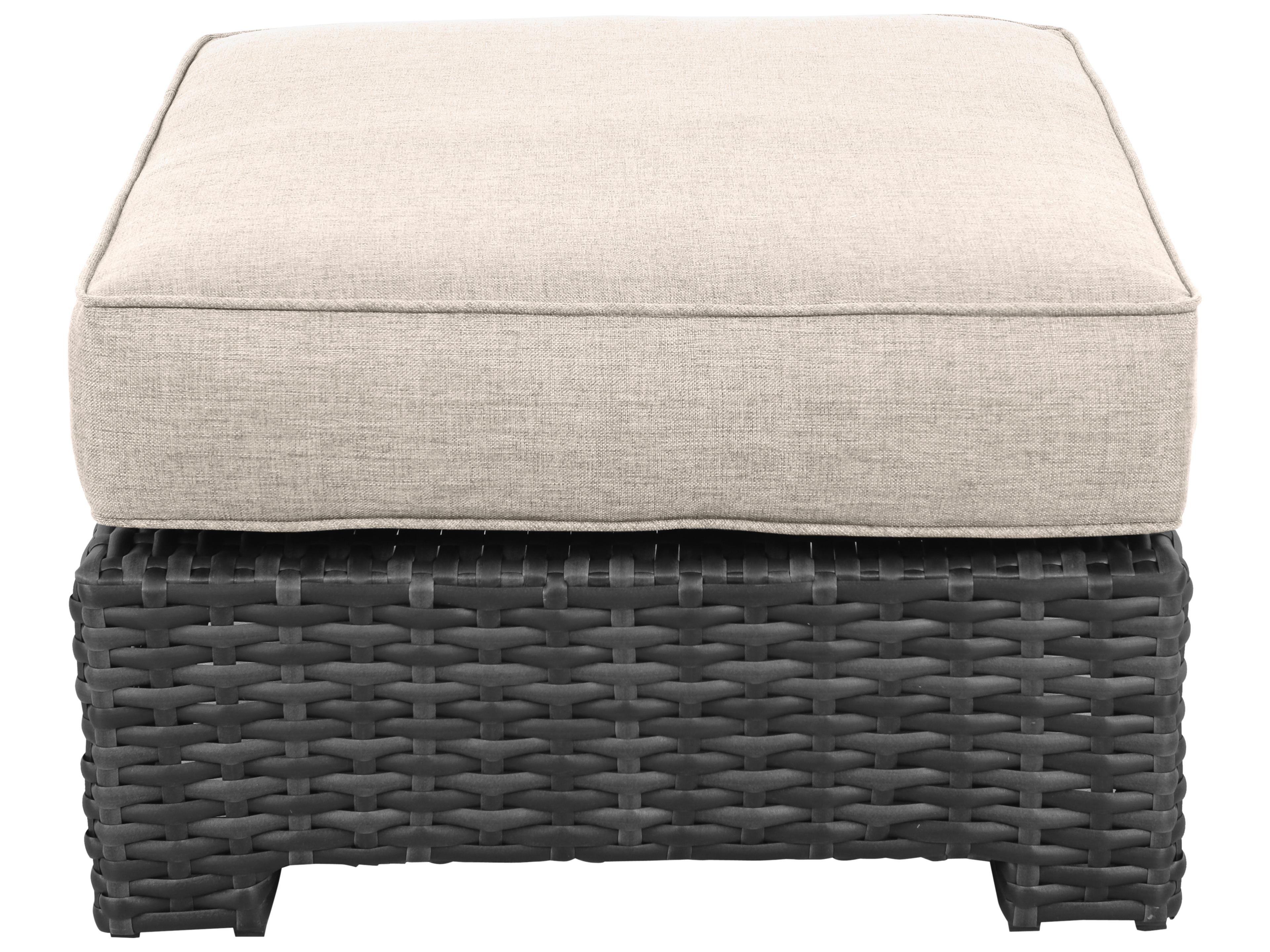 Teva Bora Wicker Cushion Ottoman