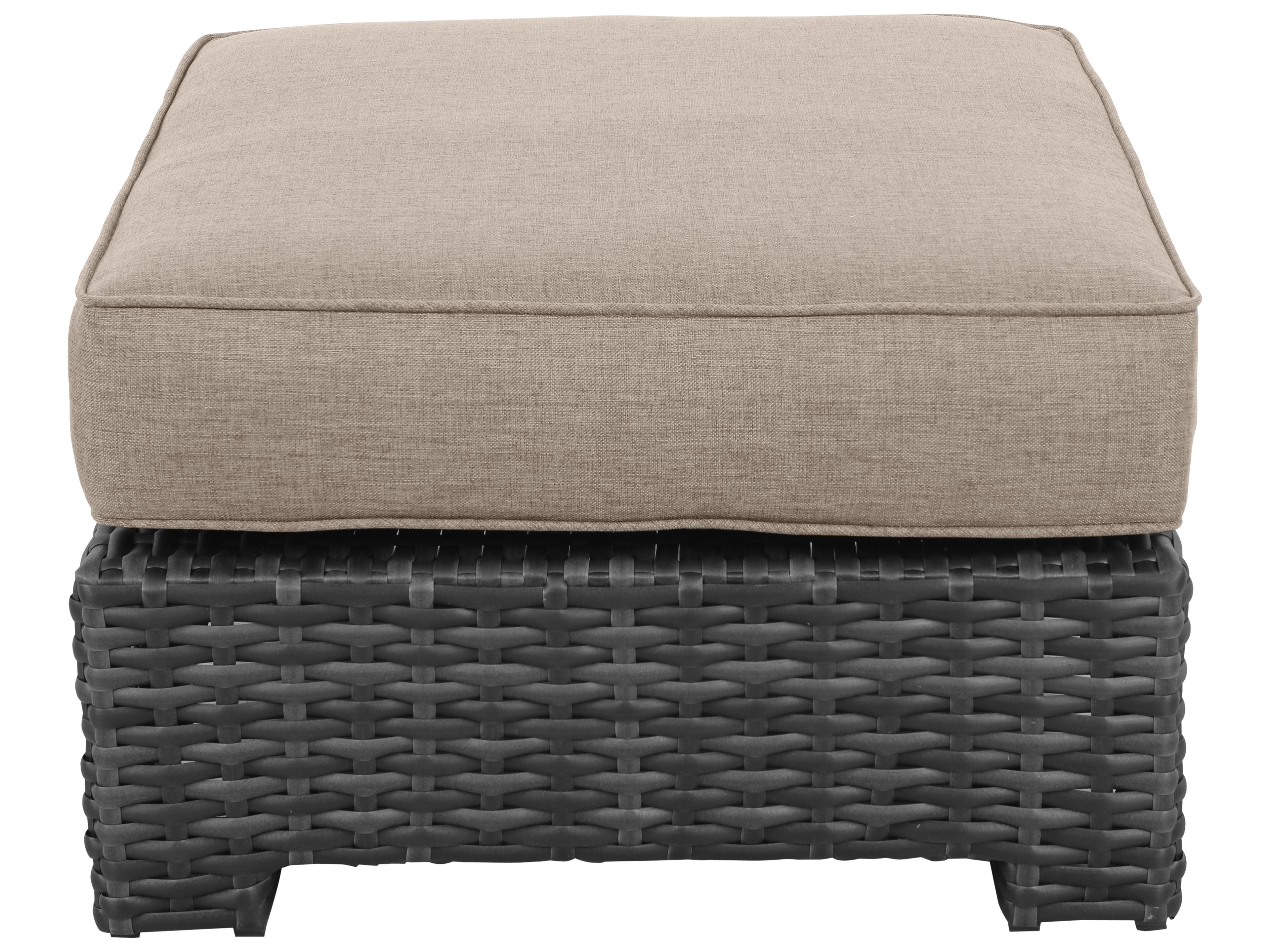 Teva Bora Wicker Cushion Ottoman