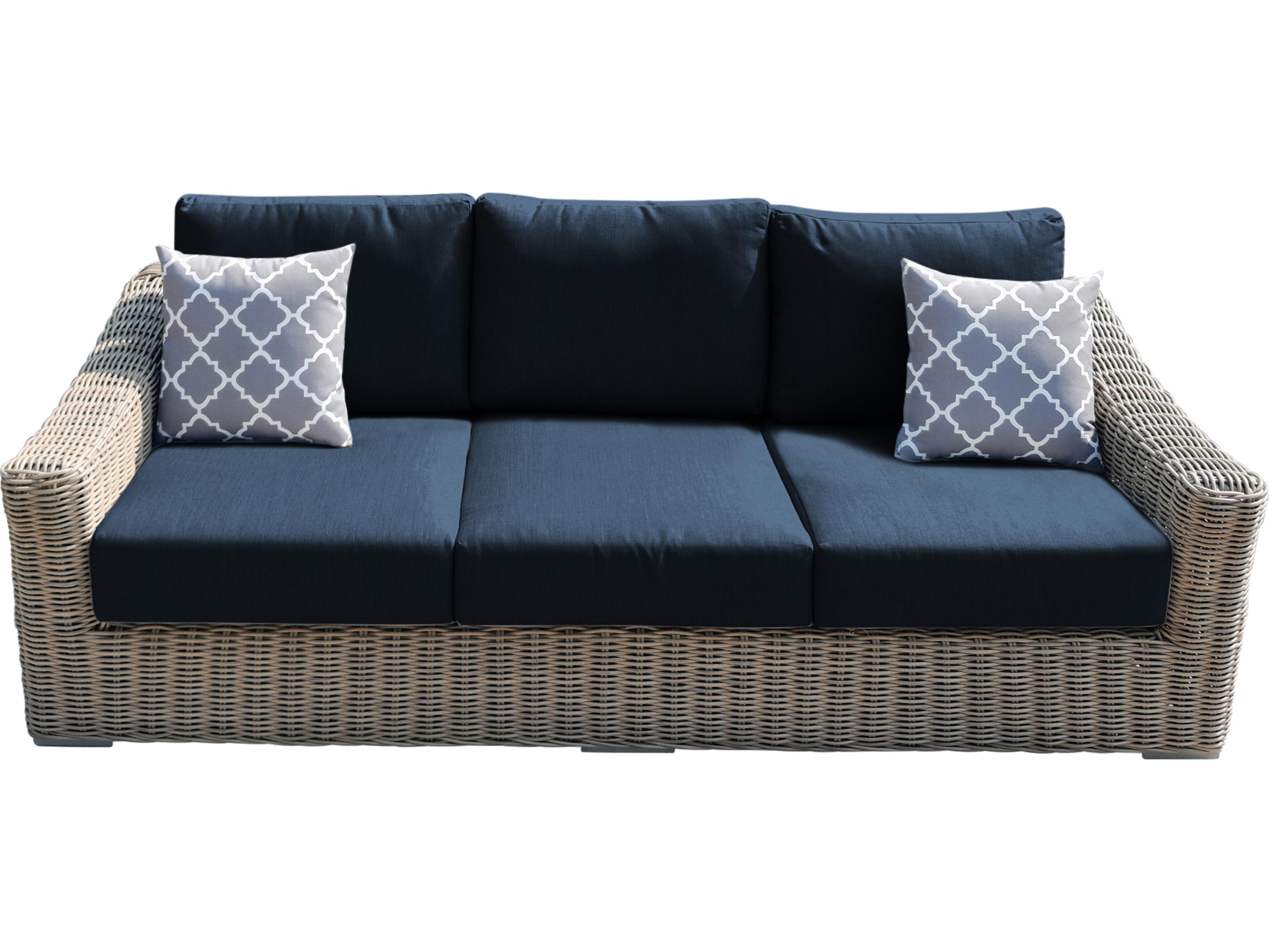 Teva Tulum Aluminum Cushion Sofa