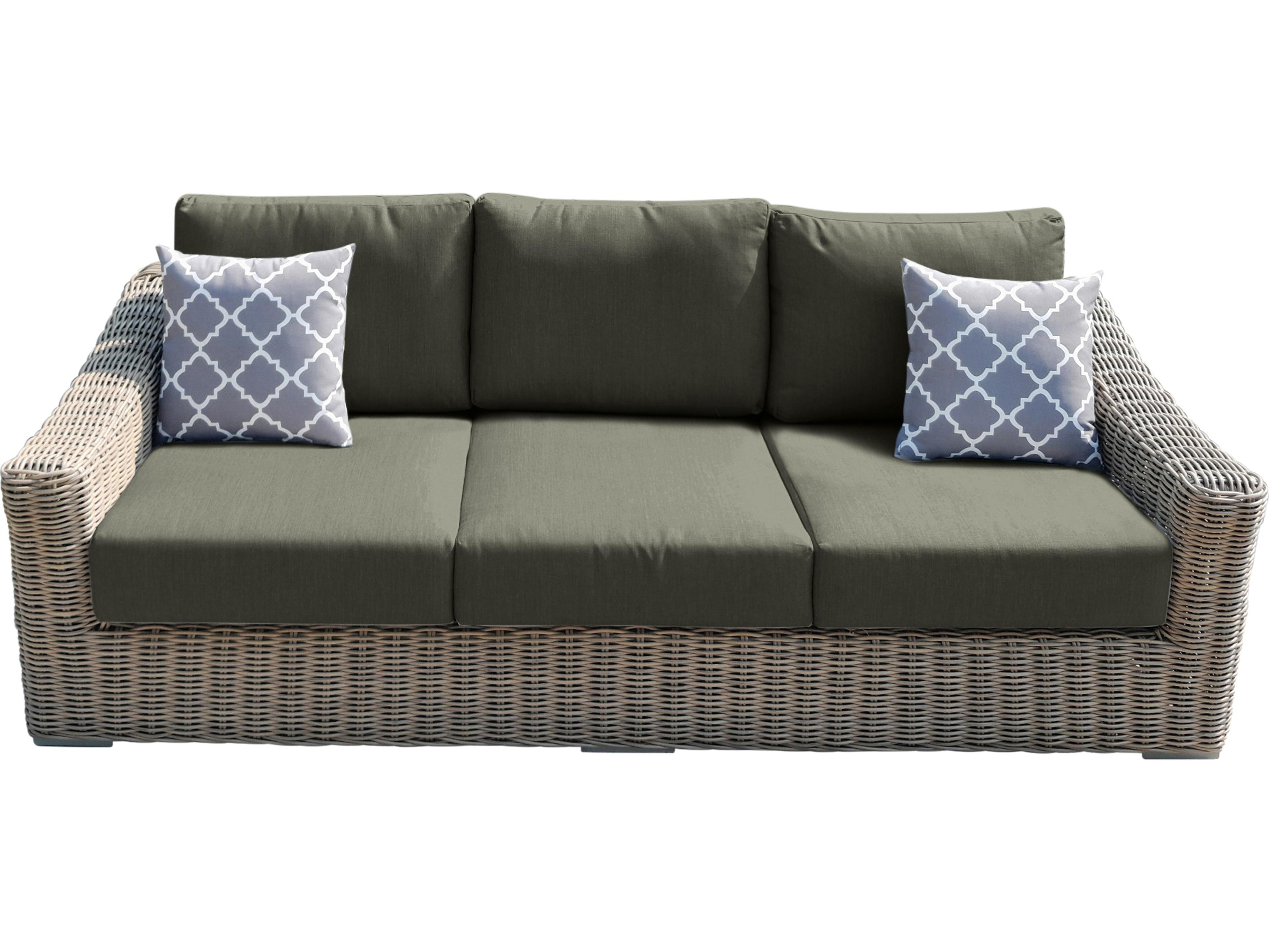 Teva Tulum Aluminum Cushion Sofa