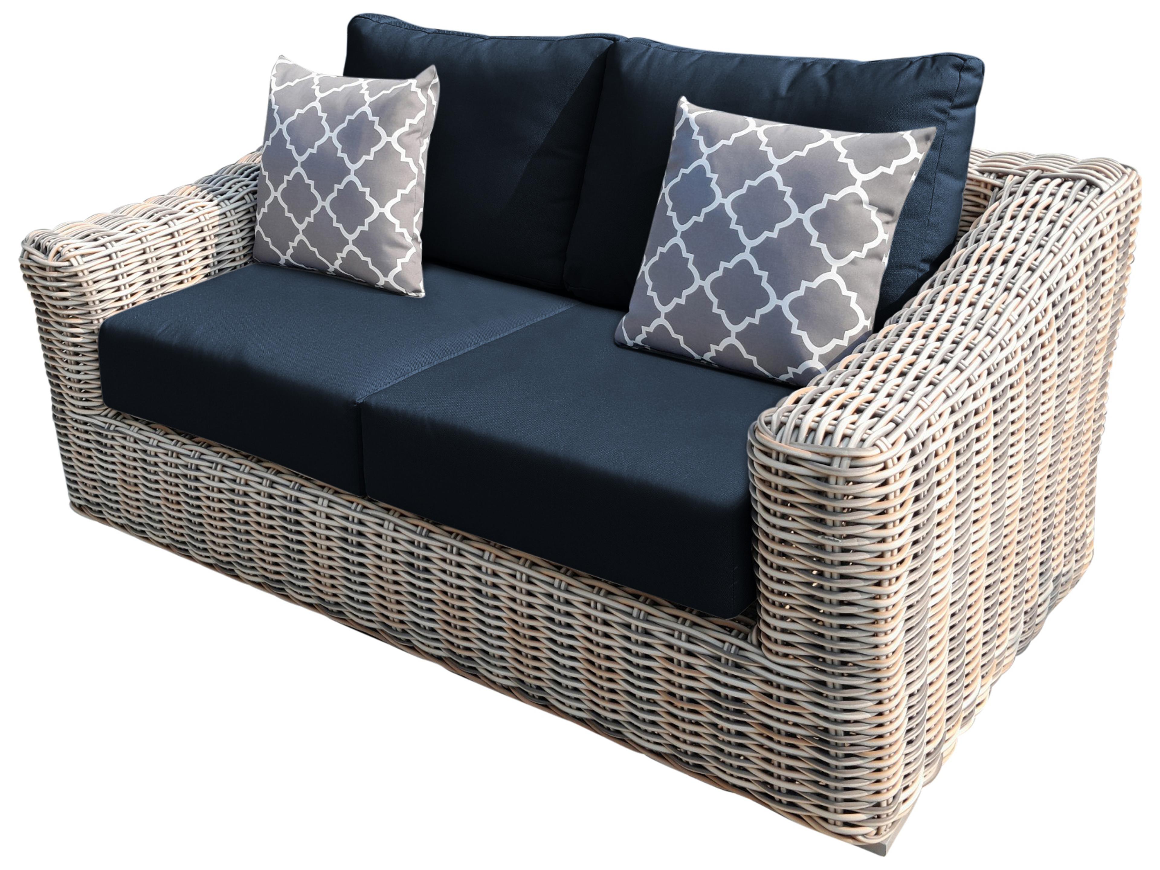 Teva Hawaii Aluminum Cushion Loveseat