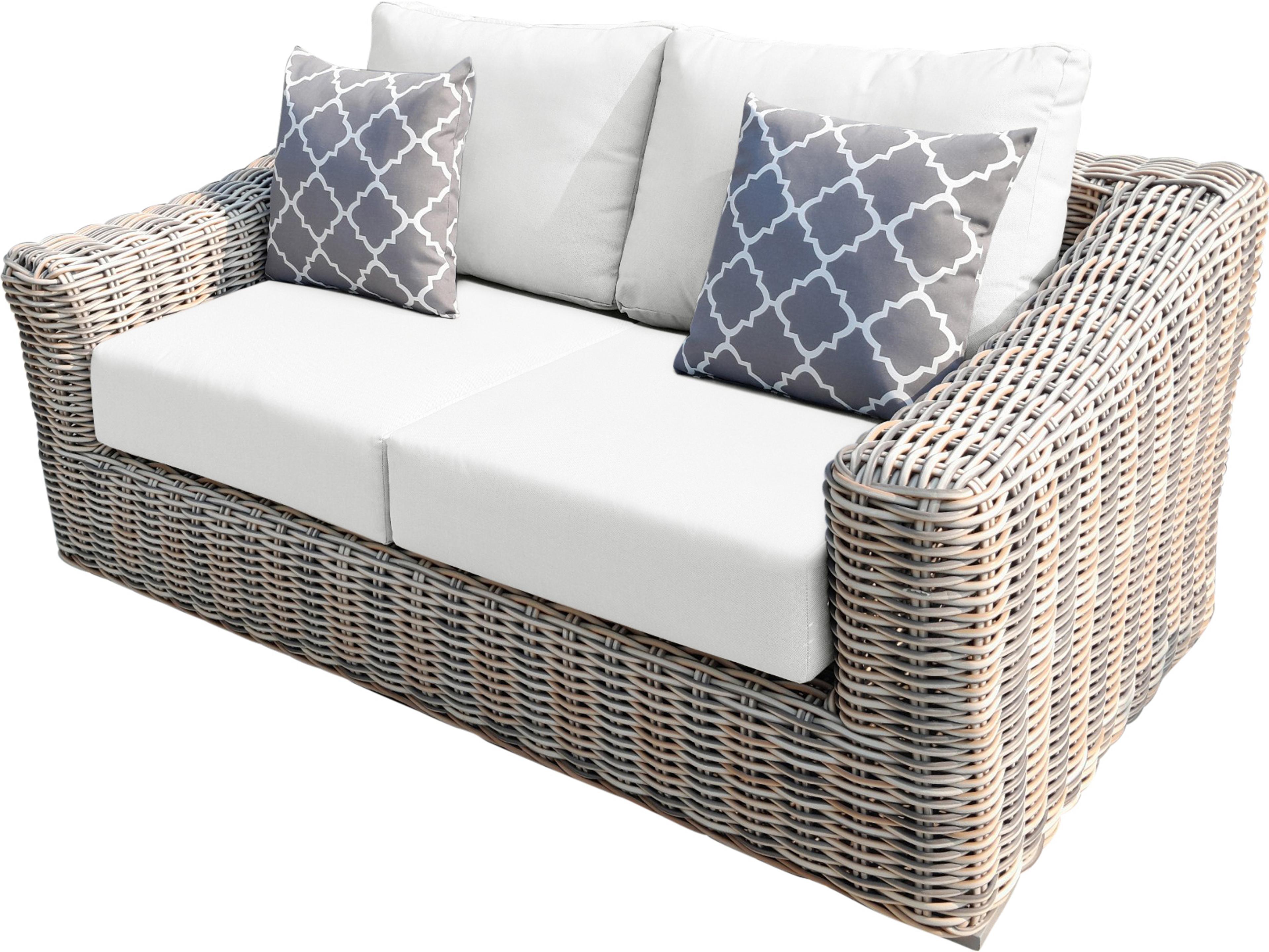 Teva Hawaii Aluminum Cushion Loveseat