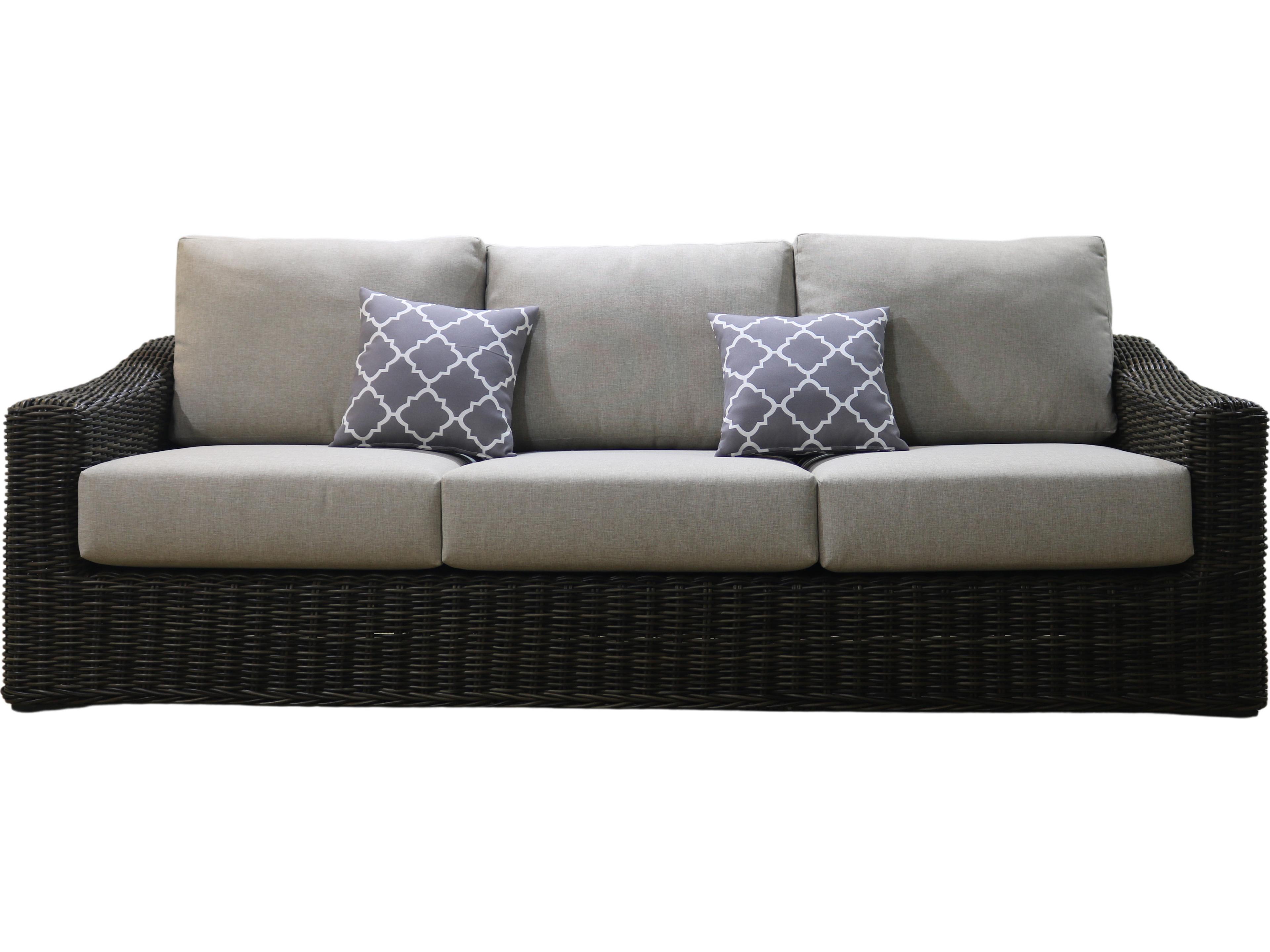 Teva Catalina Wicker Cushion Sofa