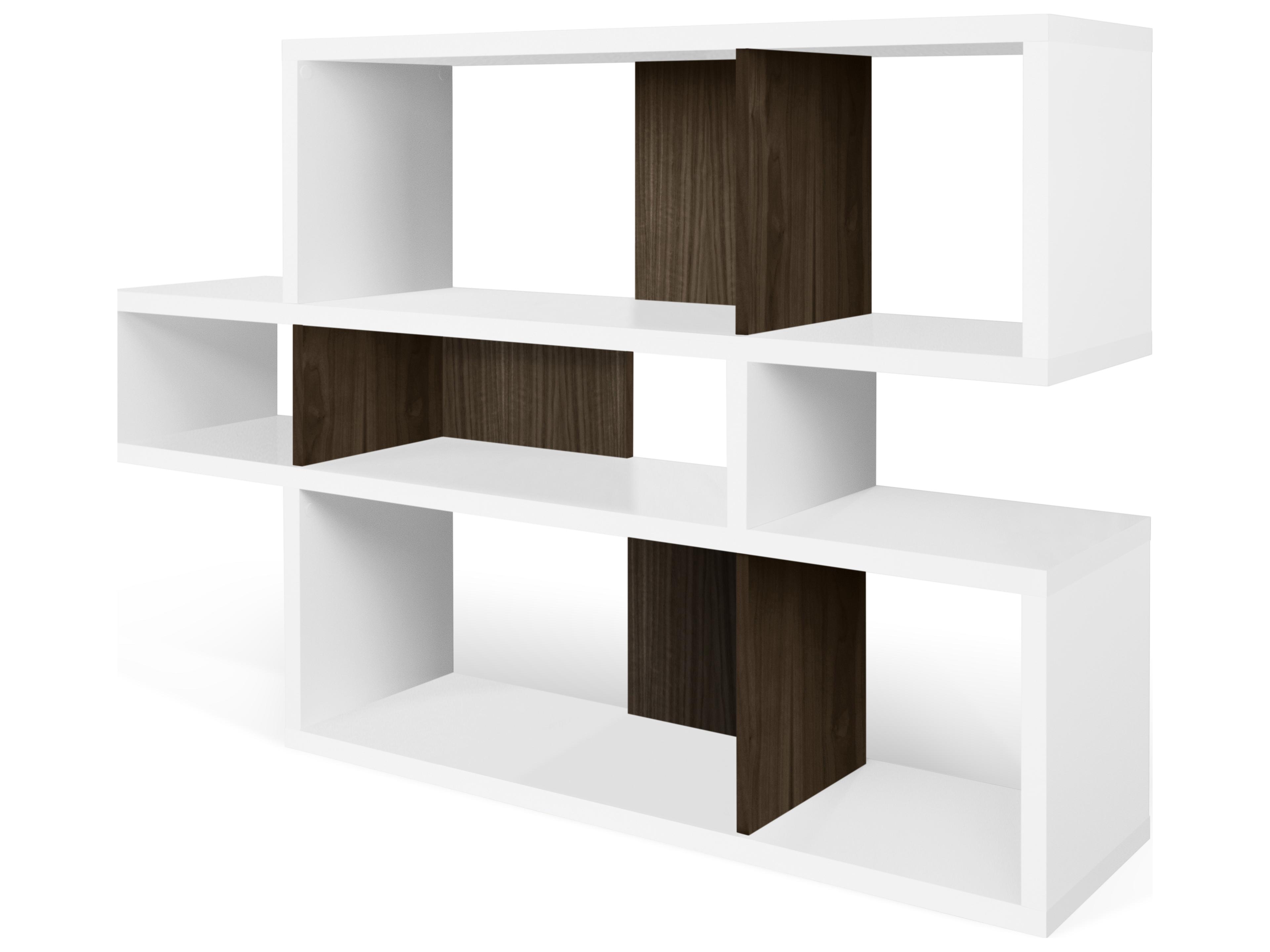 TemaHome London Pure White Frame Bookcase
