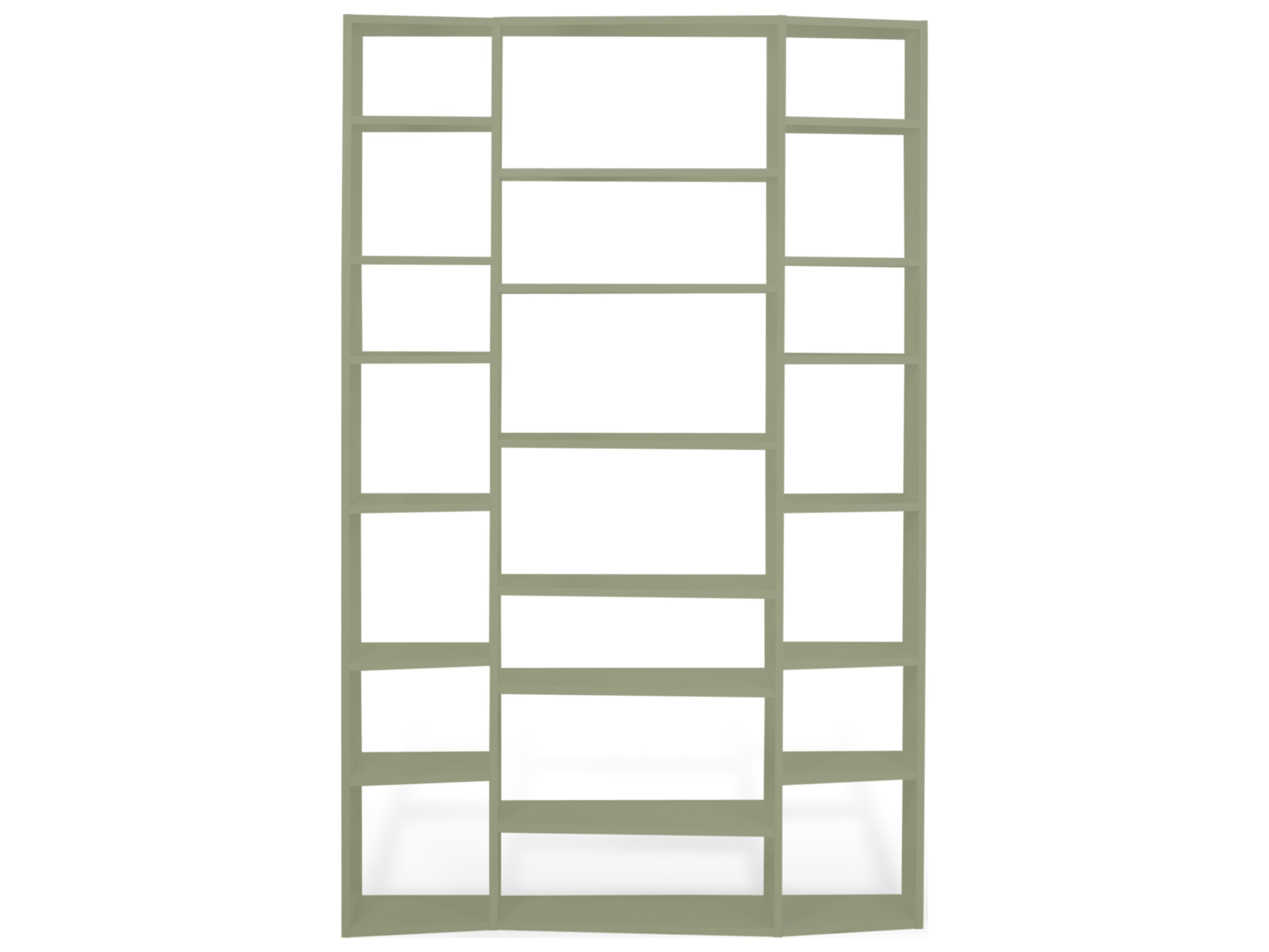 TemaHome Valsa Matte Grey Bookcase