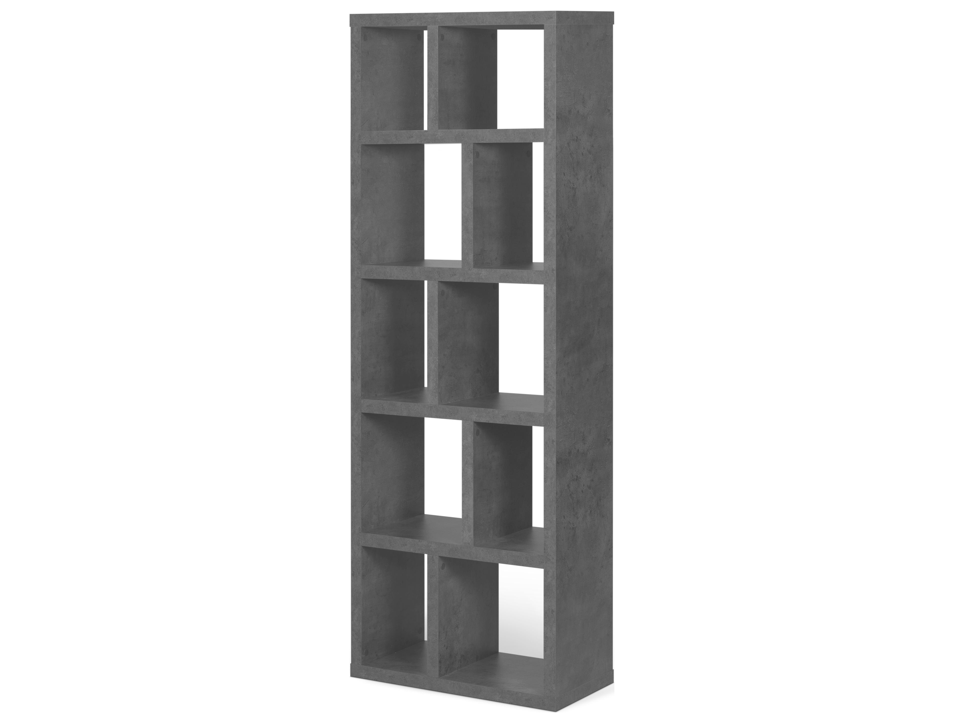 TemaHome Berlin Concrete Look Bookcase