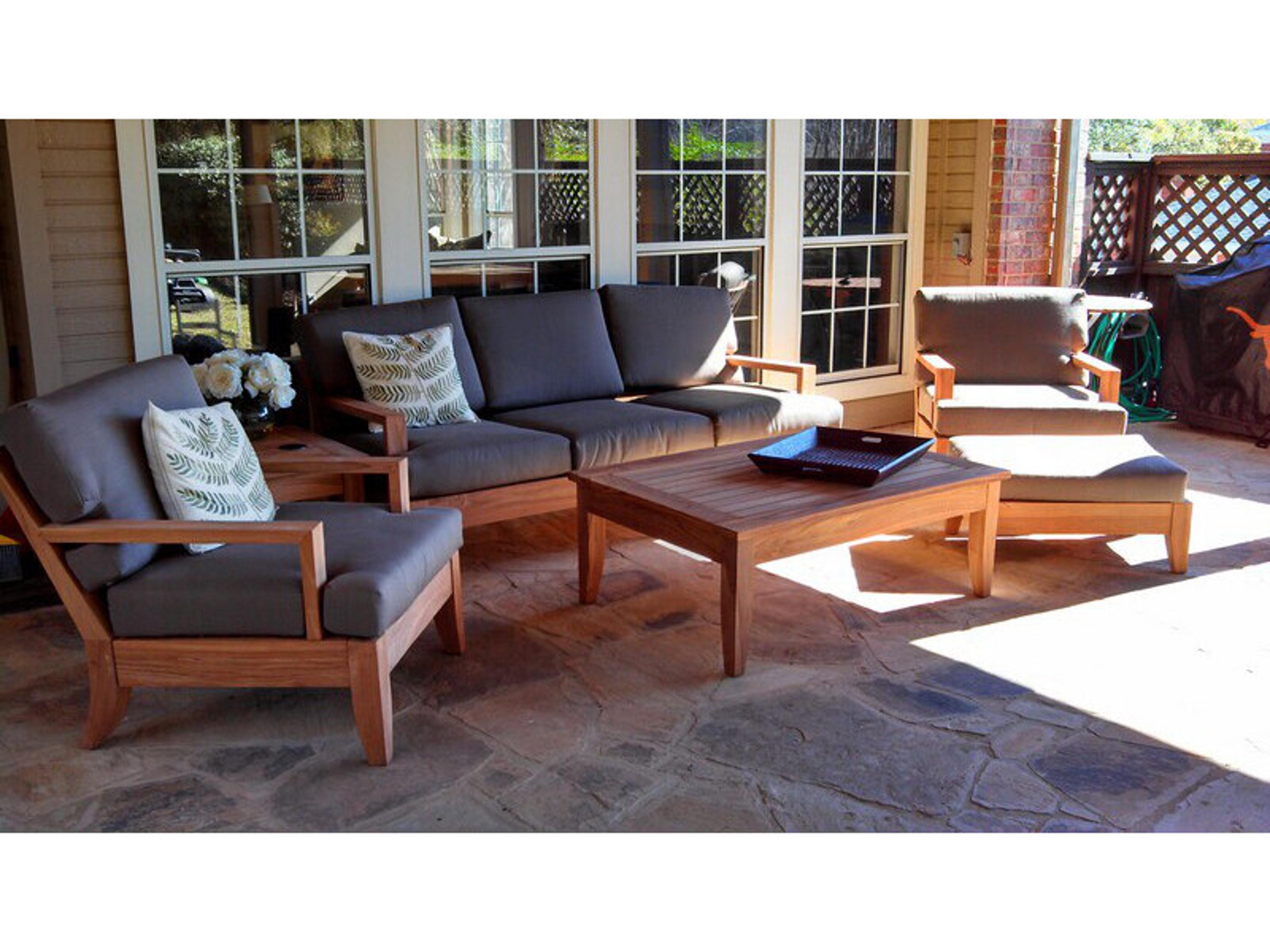Teak Smith Atnas 8 Piece Sofa Set
