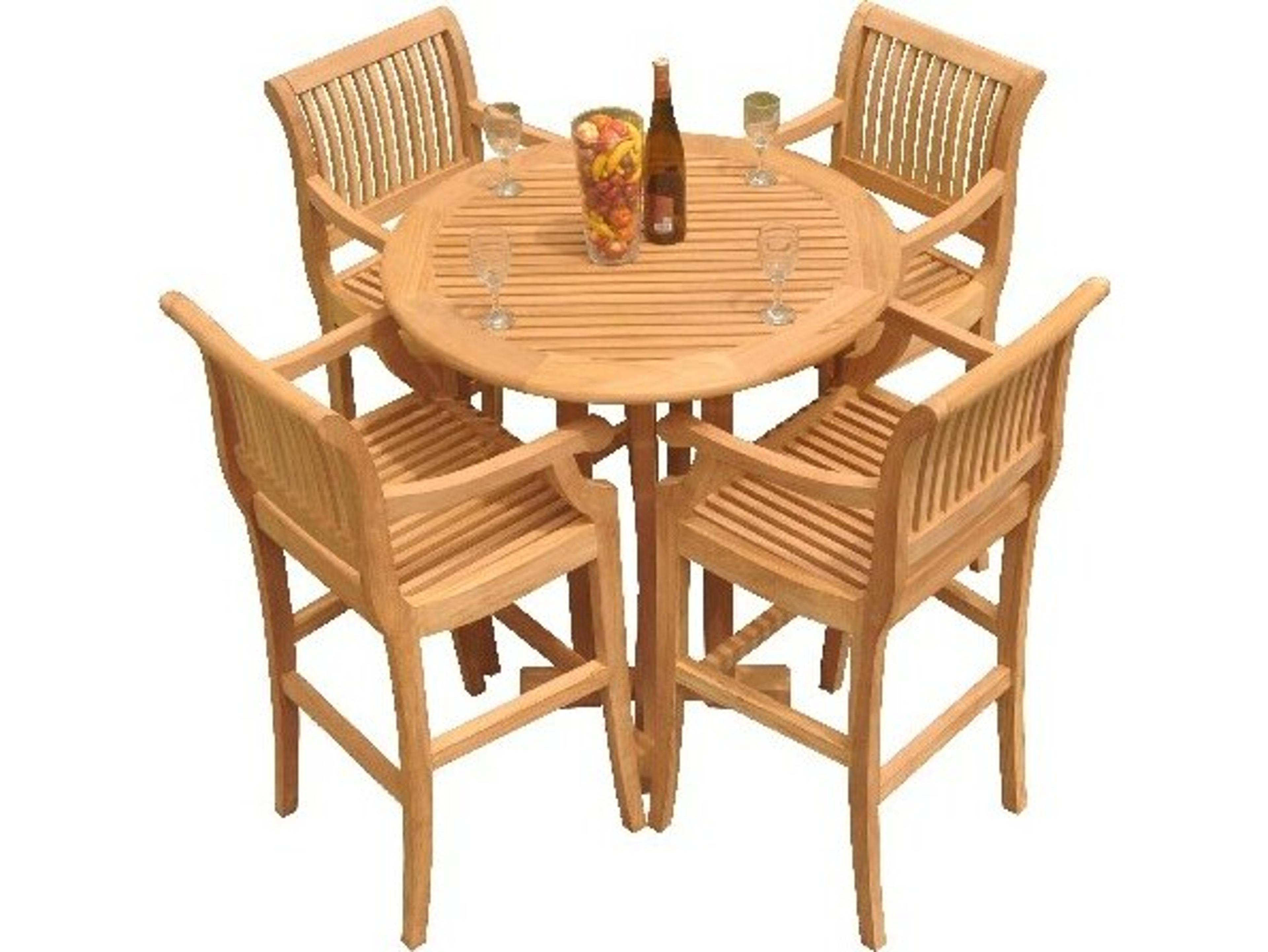Teak Smith Giva 5 Piece Bar Set