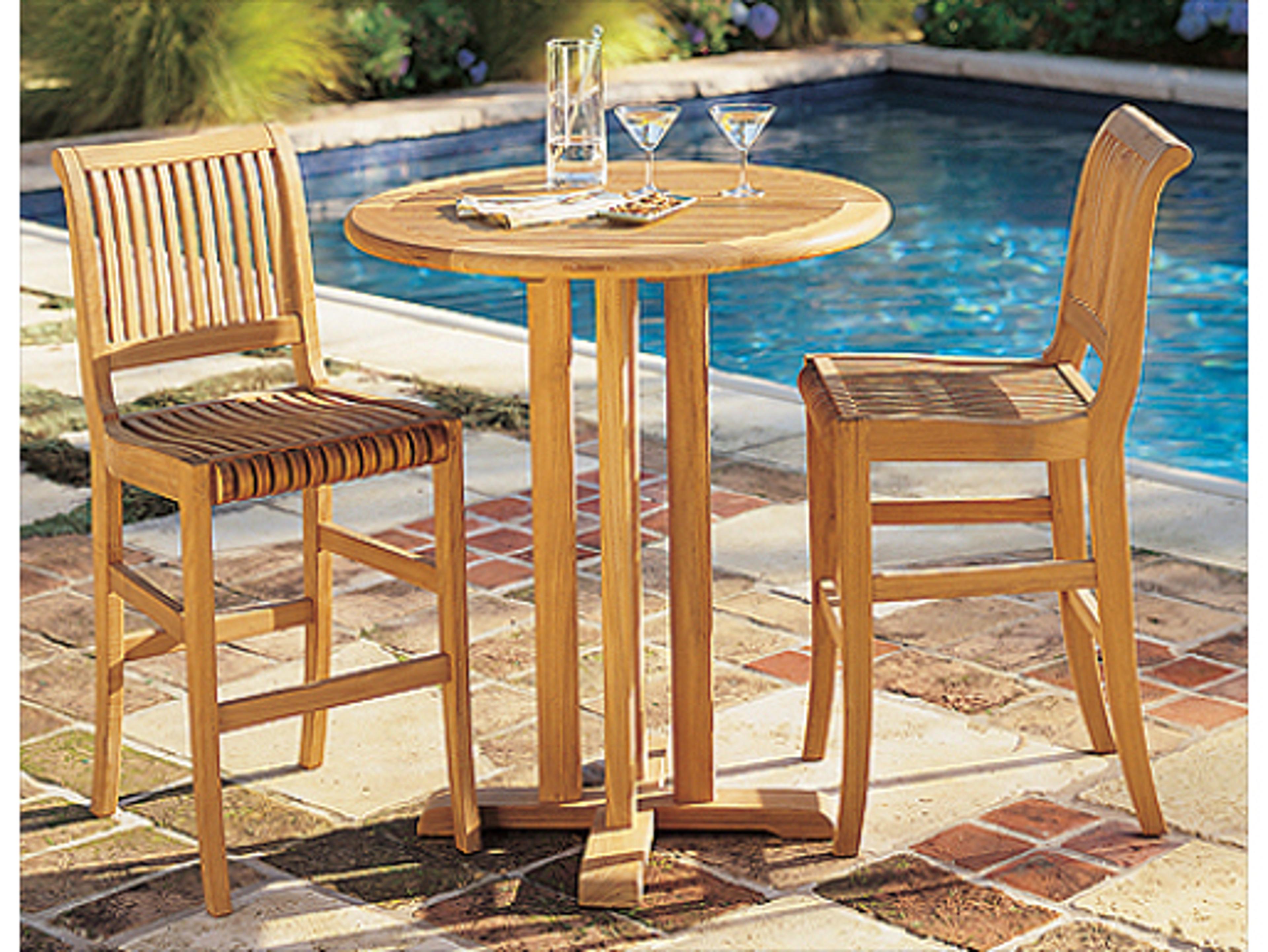 Teak Smith Giva 3 Piece Bar Set