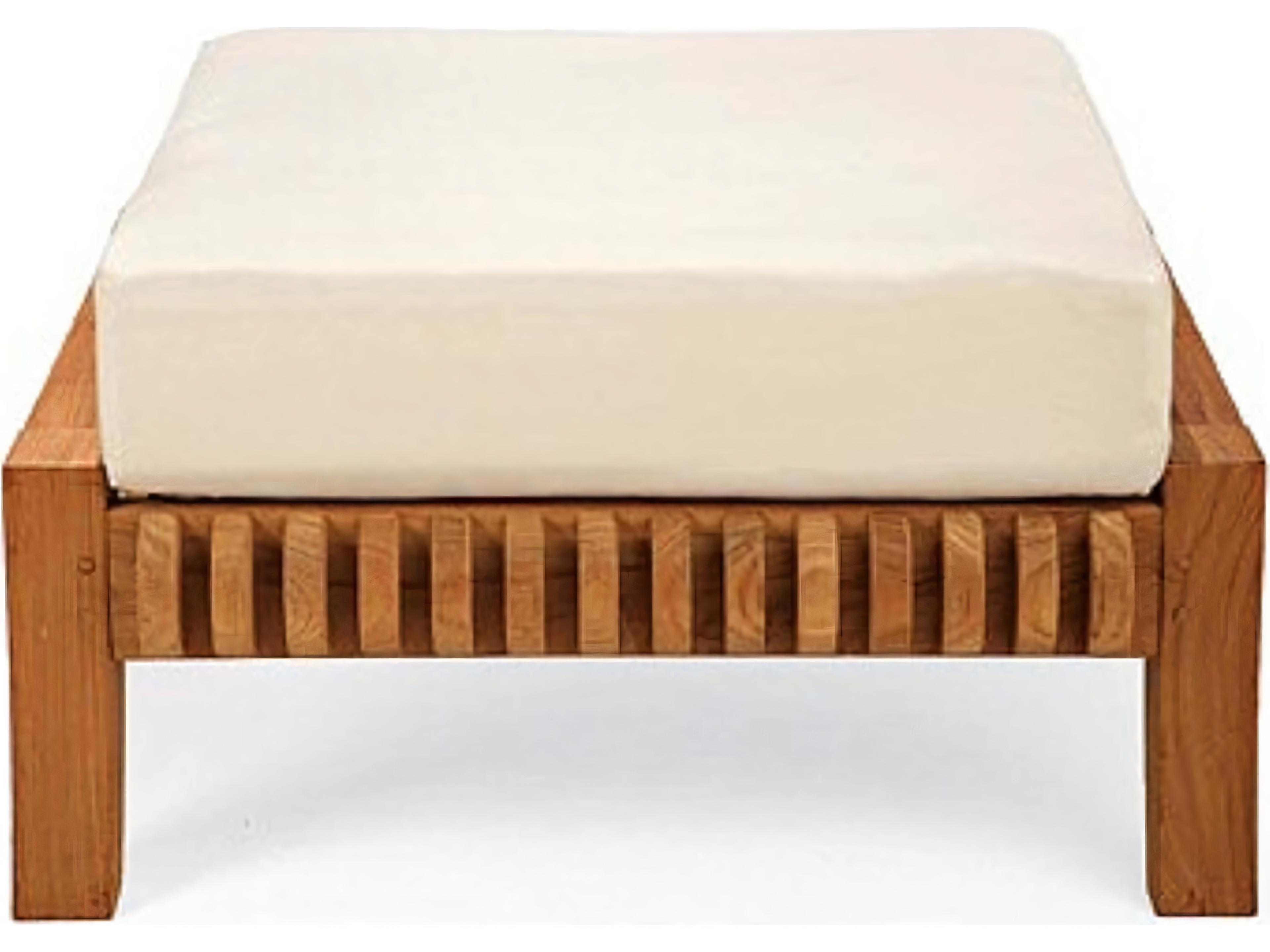 Teak Smith Giva Ottoman