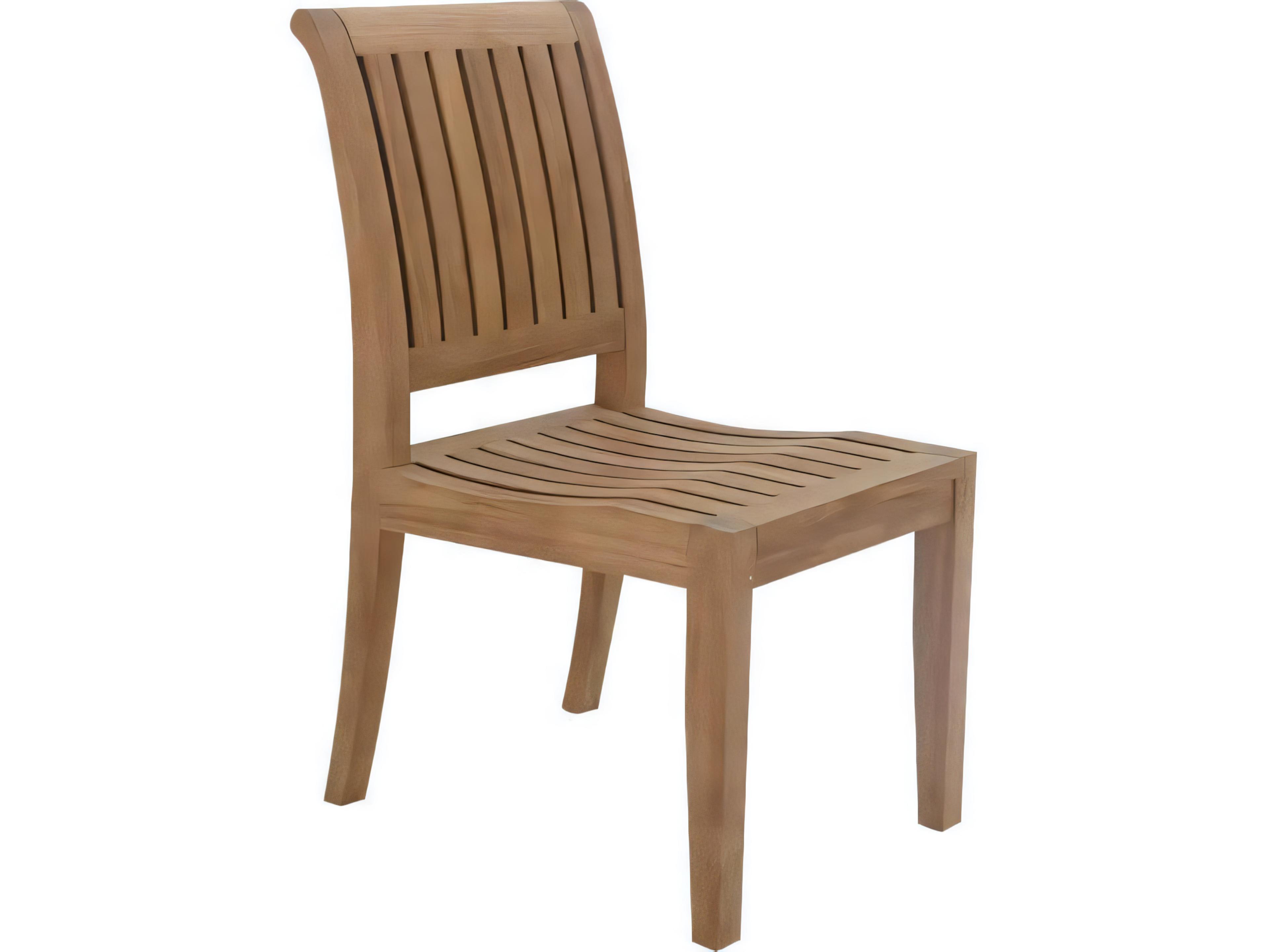 Teak Smith Lagos Armless Dining Chair